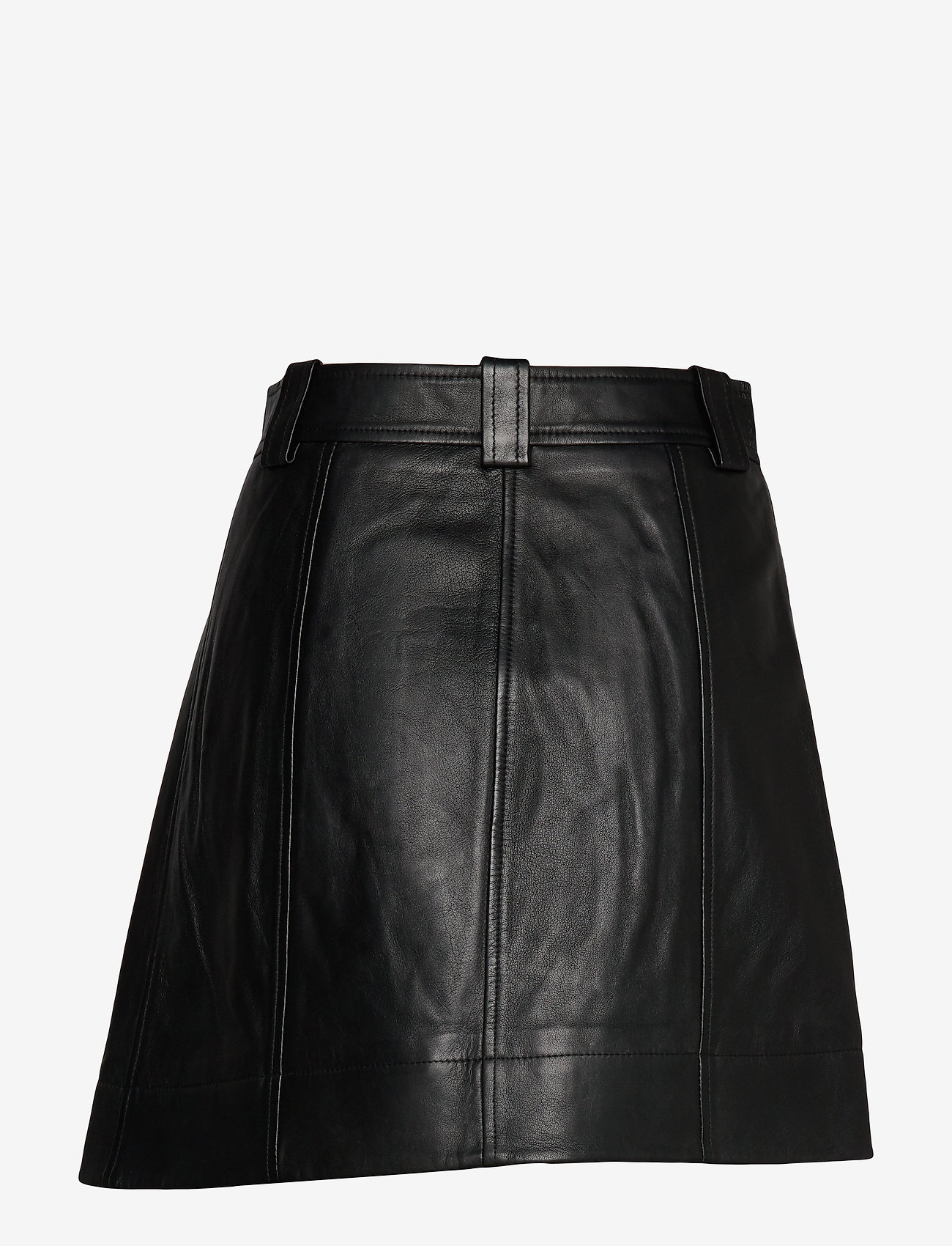 Ganni - Lamb Leather - black - 1