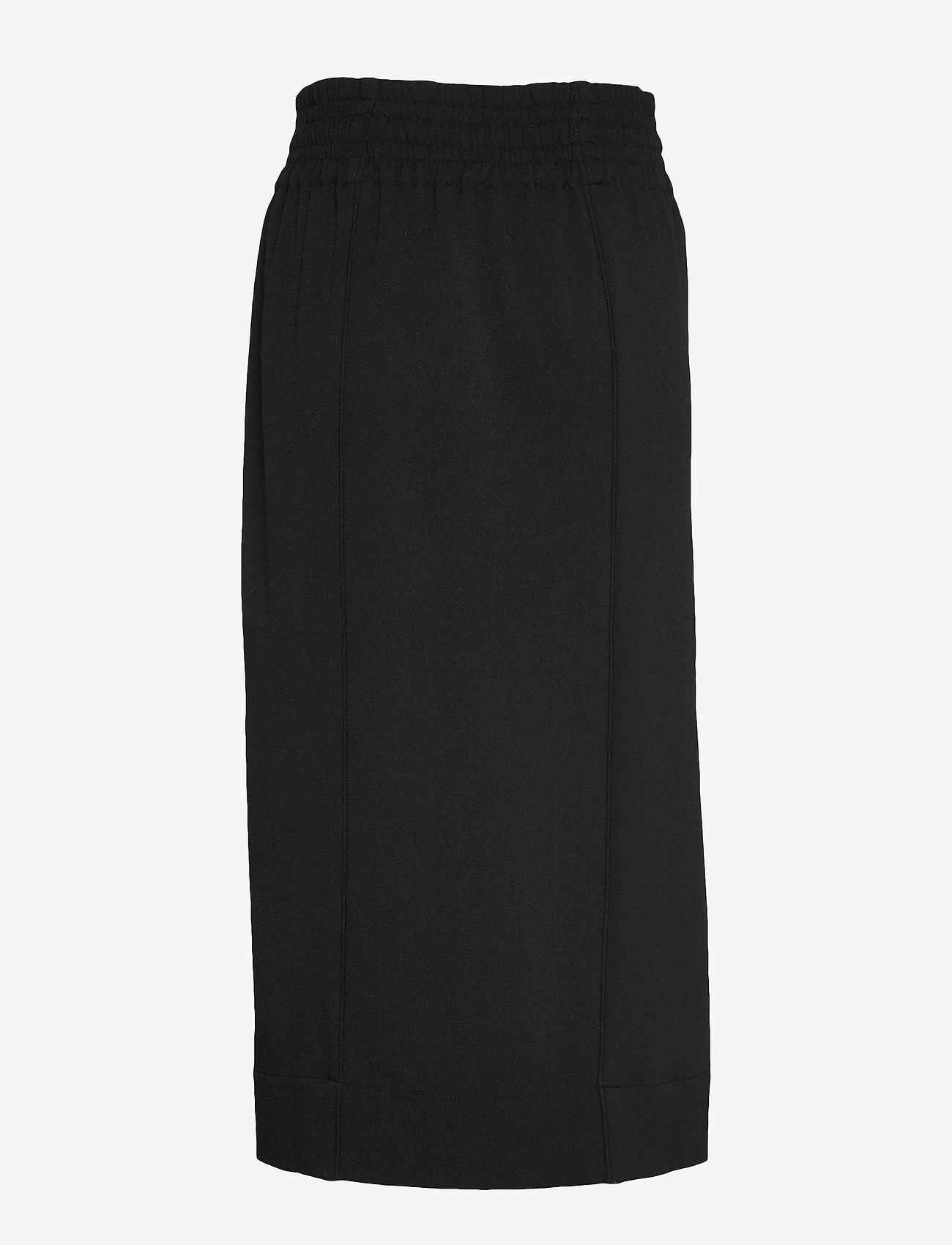 Ganni - Heavy Crepe - black - 1