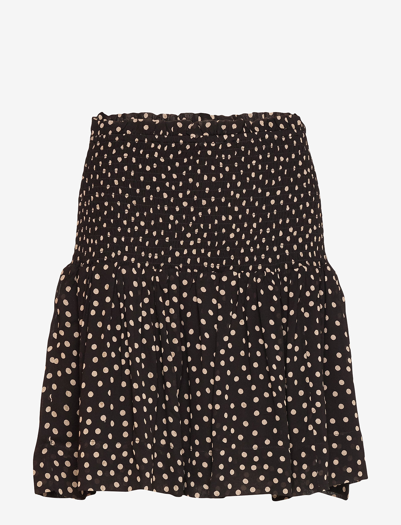 Ganni - Printed Georgette - black - 0