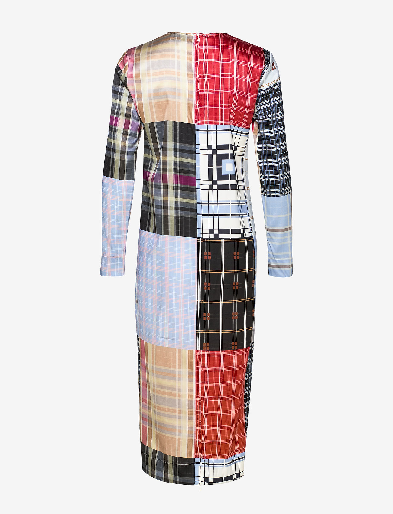 Ganni - Silk Stretch Satin - forever blue - 1