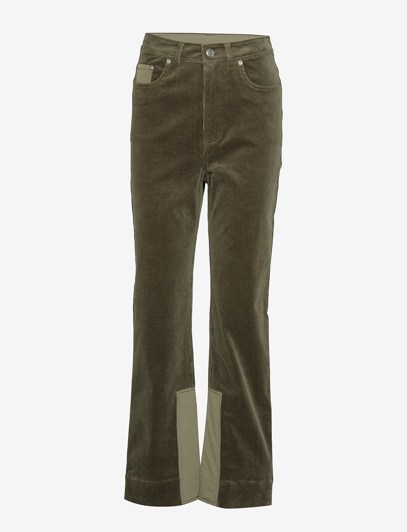 Ganni - Stretch Corduroy - kalamata - 0
