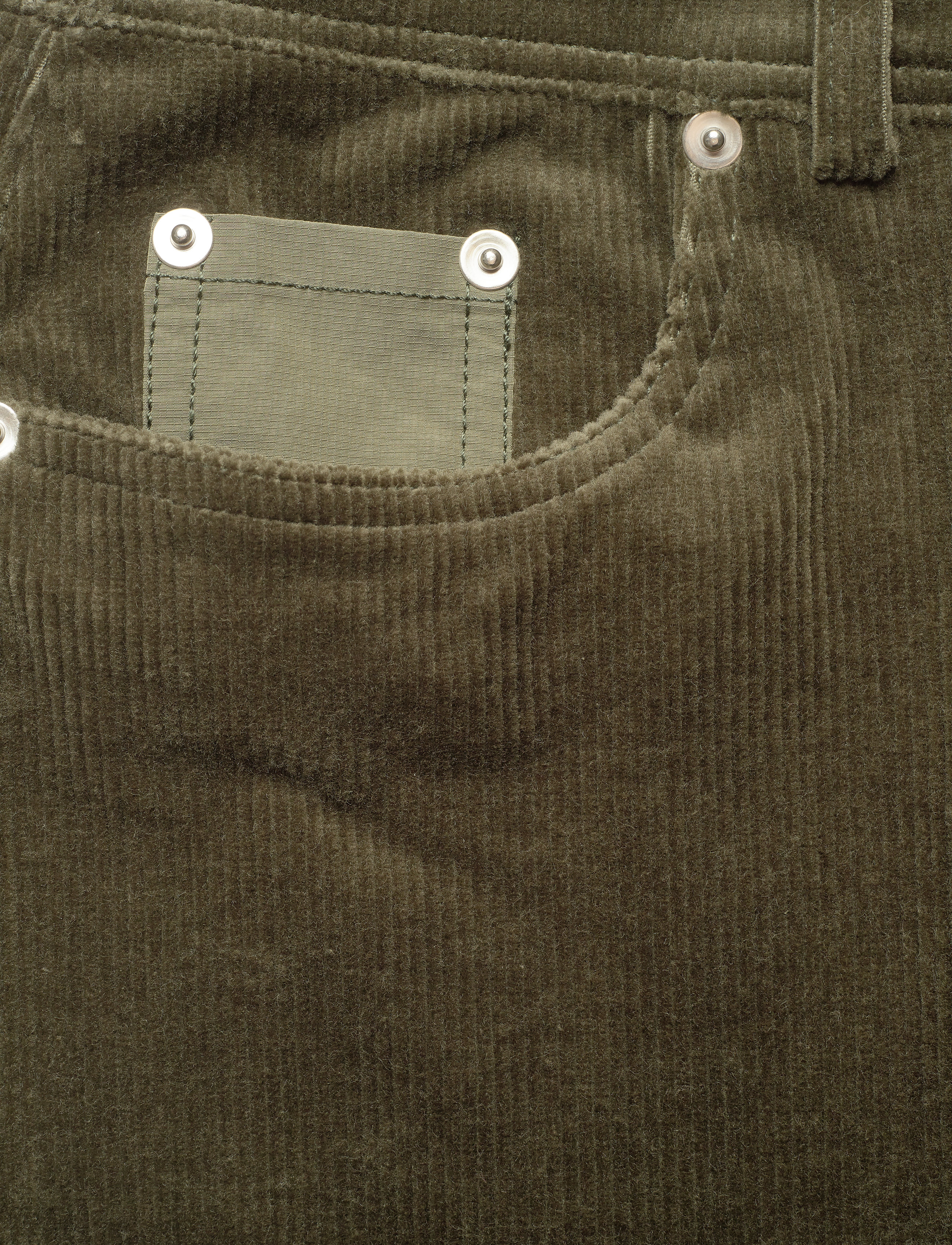 Ganni - Stretch Corduroy - kalamata - 2