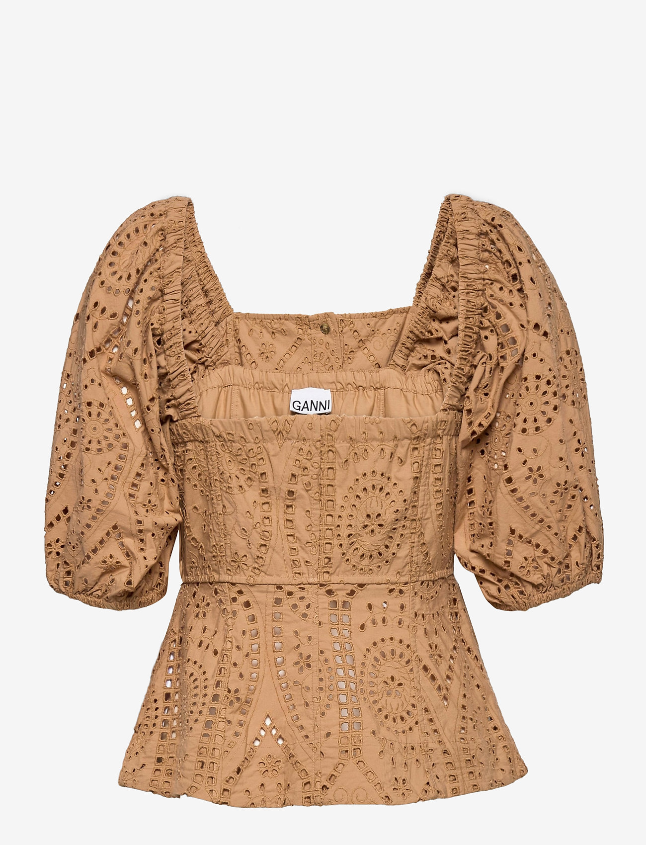 Ganni - Broderie Anglaise - tannin - 1