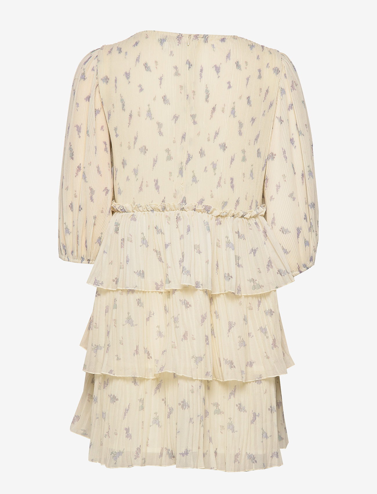 Ganni - Pleated Georgette - egret - 1