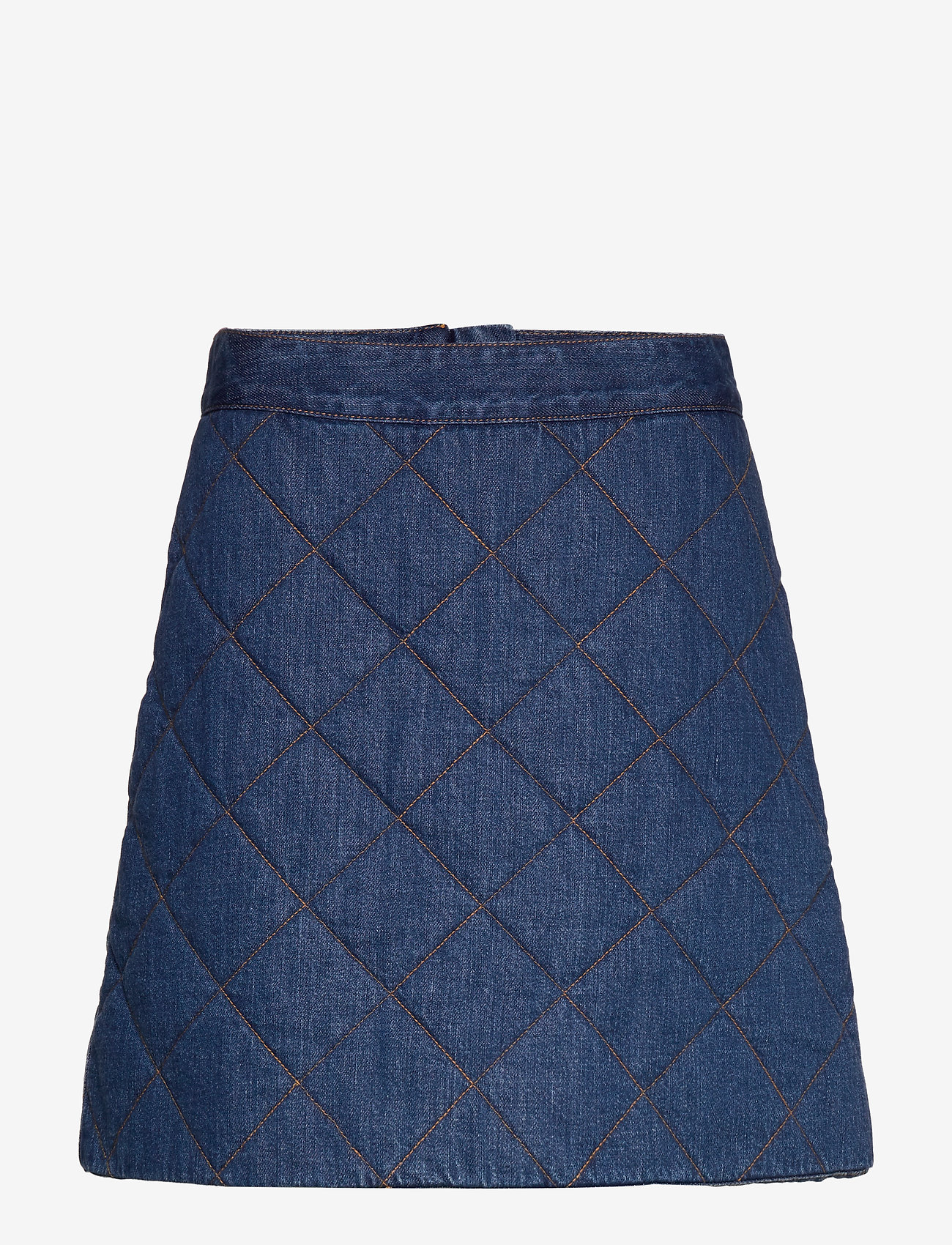Ganni - Quilted Denim - denim - 0