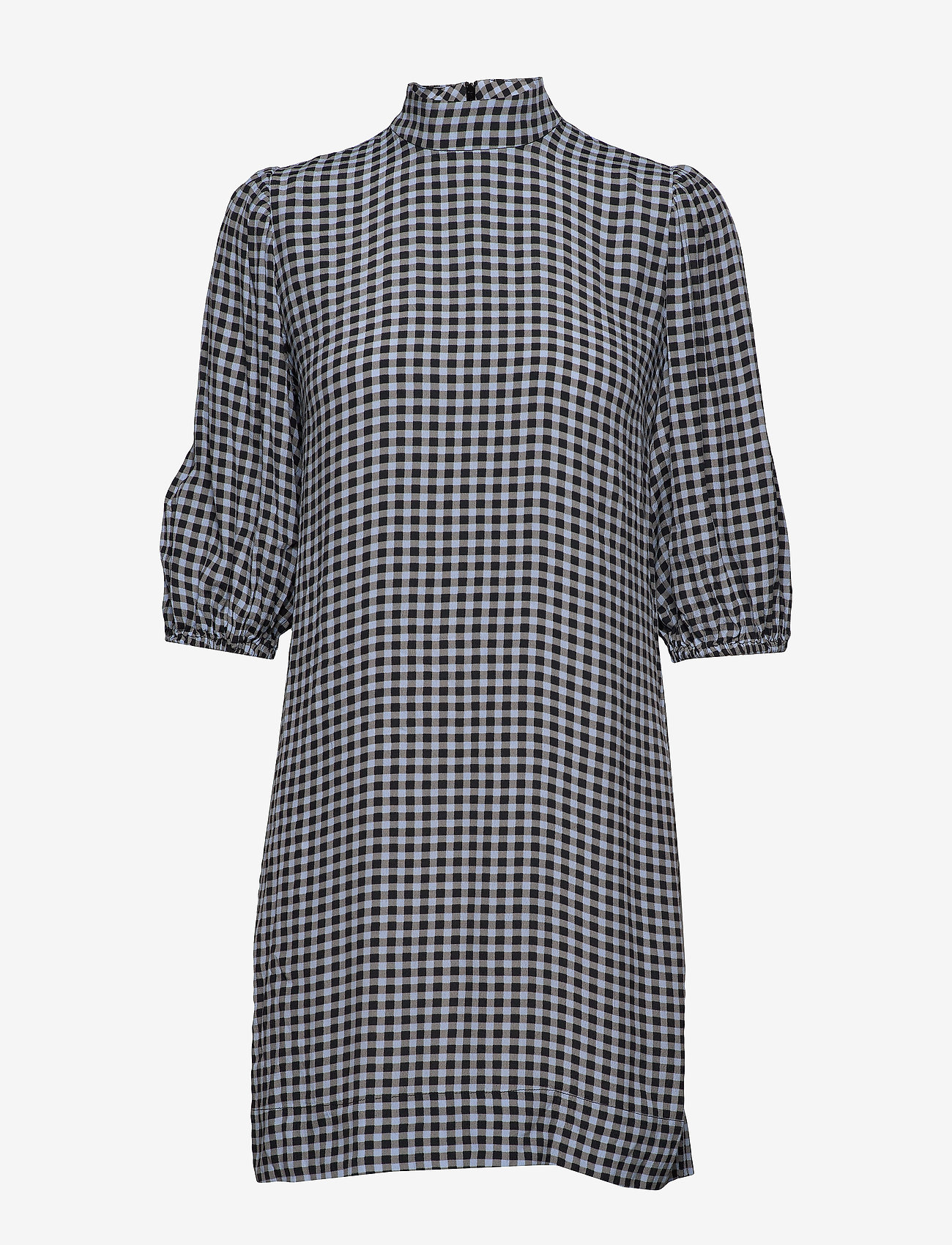 Printed Crepe - BRUNNERA BLUE