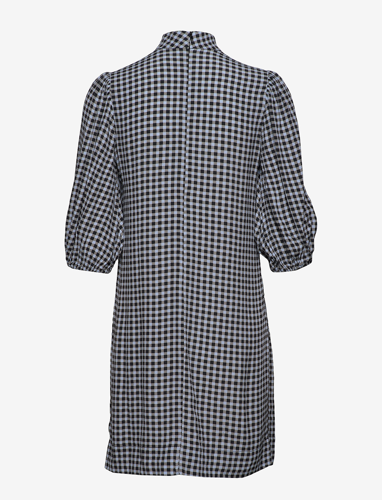 Ganni - Printed Crepe - brunnera blue - 1