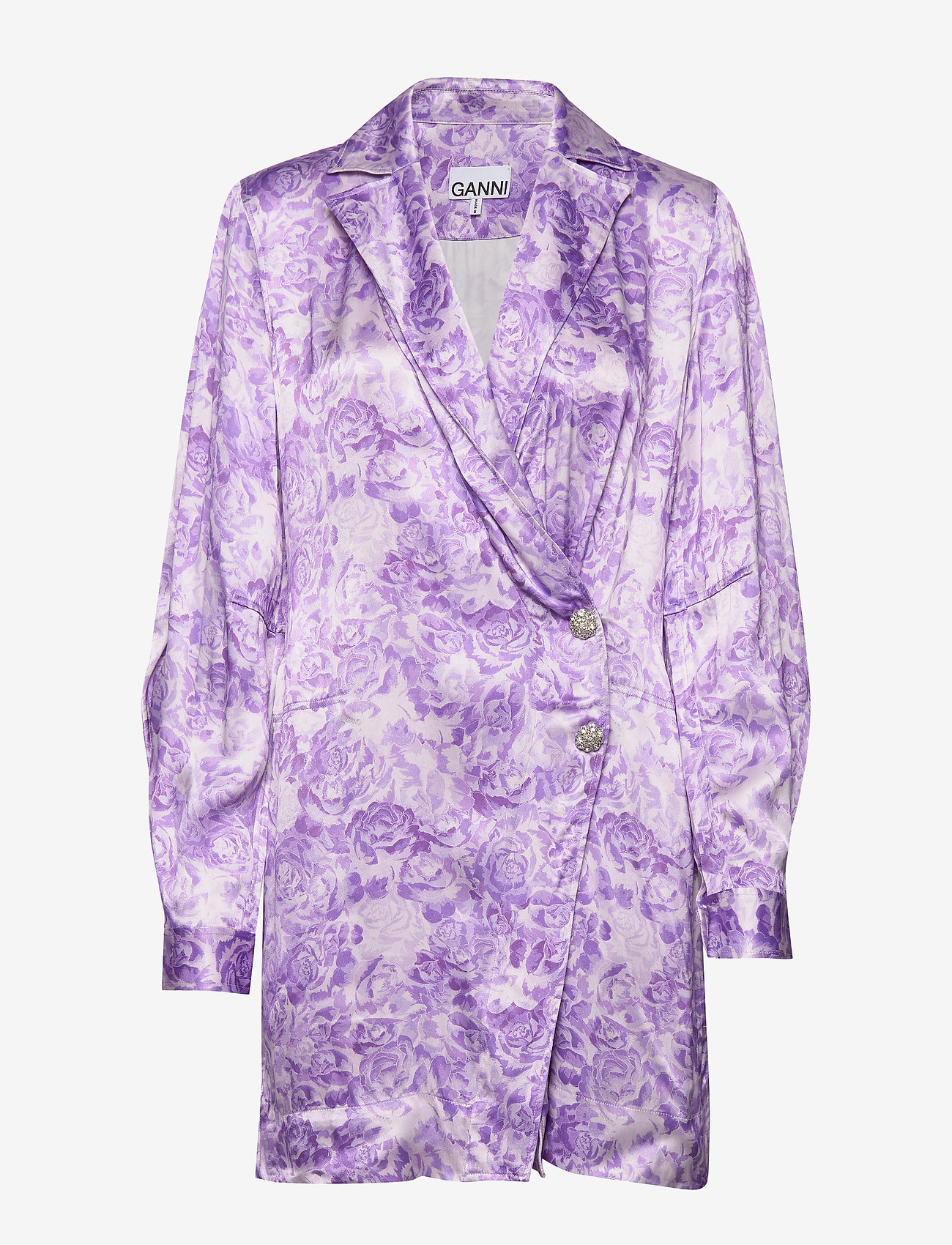 Heavy Satin - VIOLET TULIP