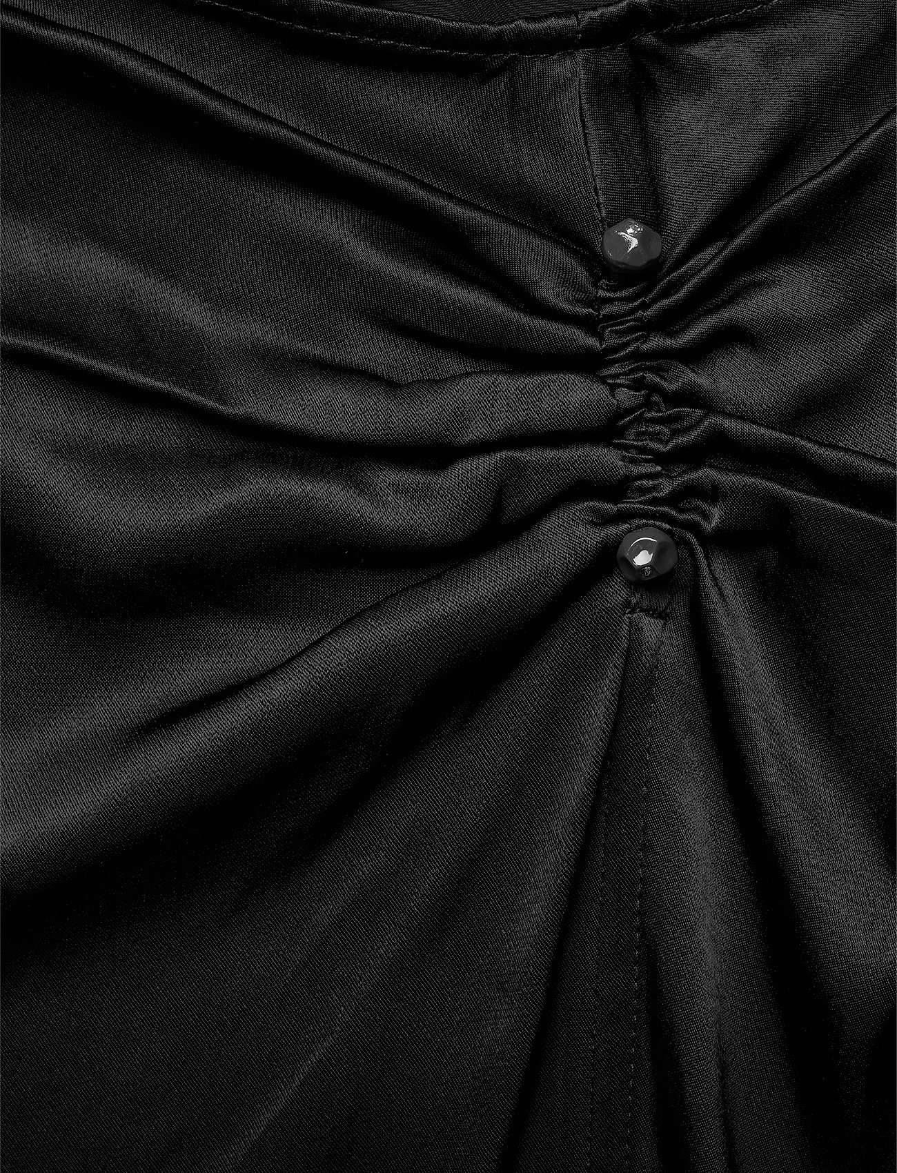 Ganni - Heavy Satin - black - 3