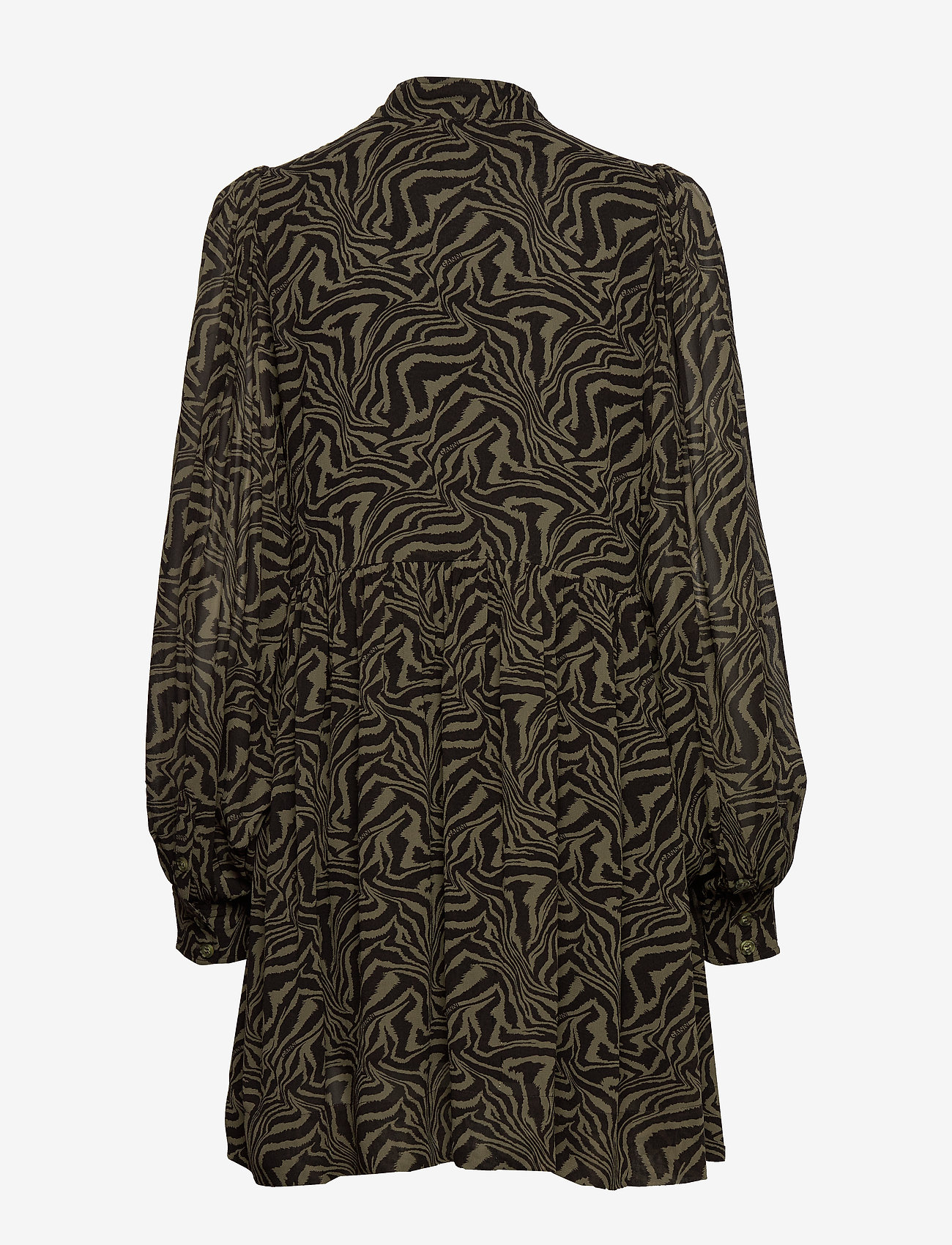 Ganni - Printed Georgette - kalamata - 1