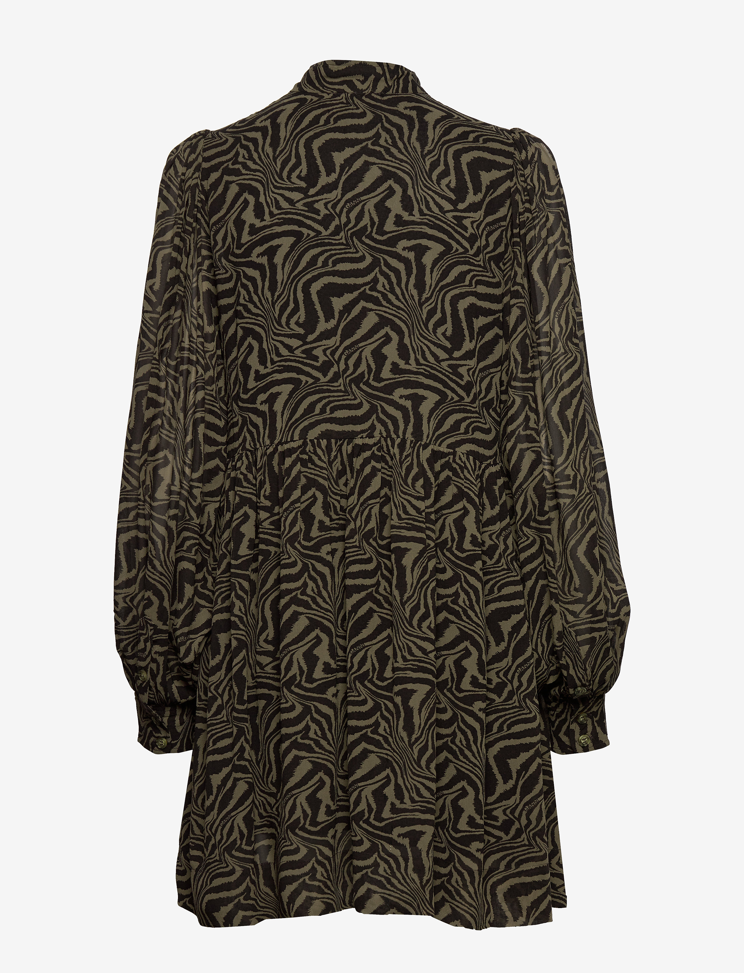 Ganni - Printed Georgette - kalamata - 1