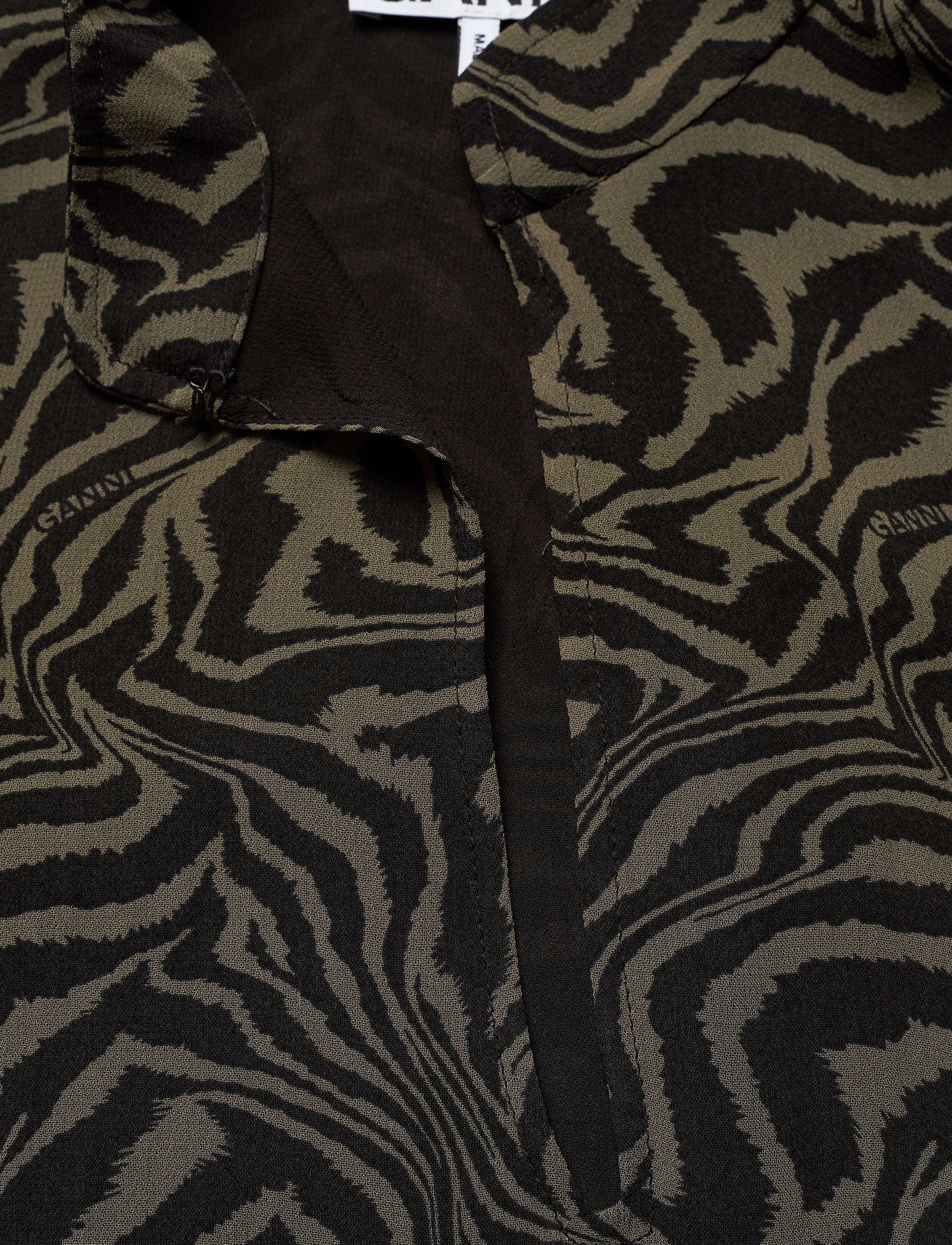 Ganni - Printed Georgette - kalamata - 2