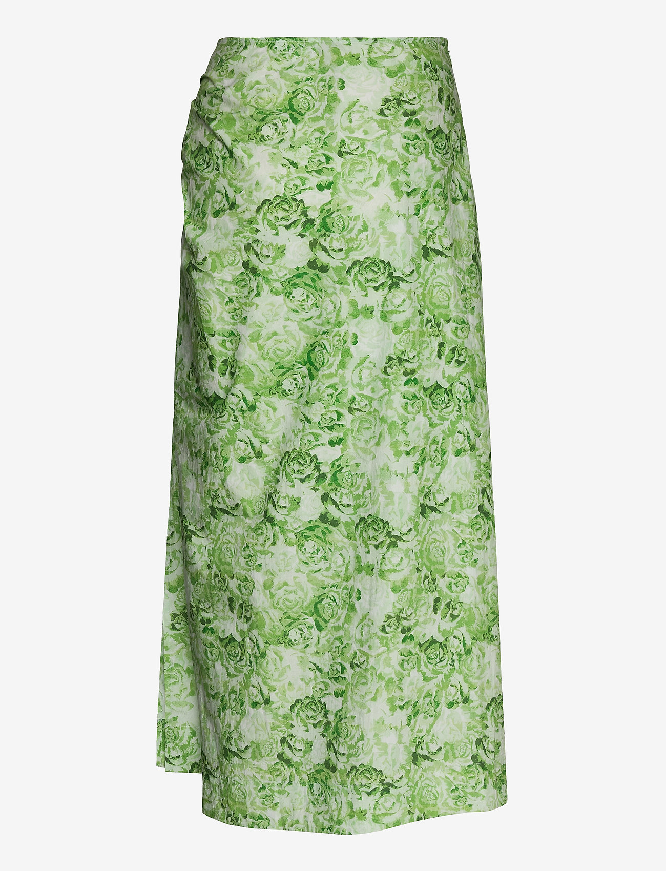 Ganni - Printed Cotton Poplin - island green - 1