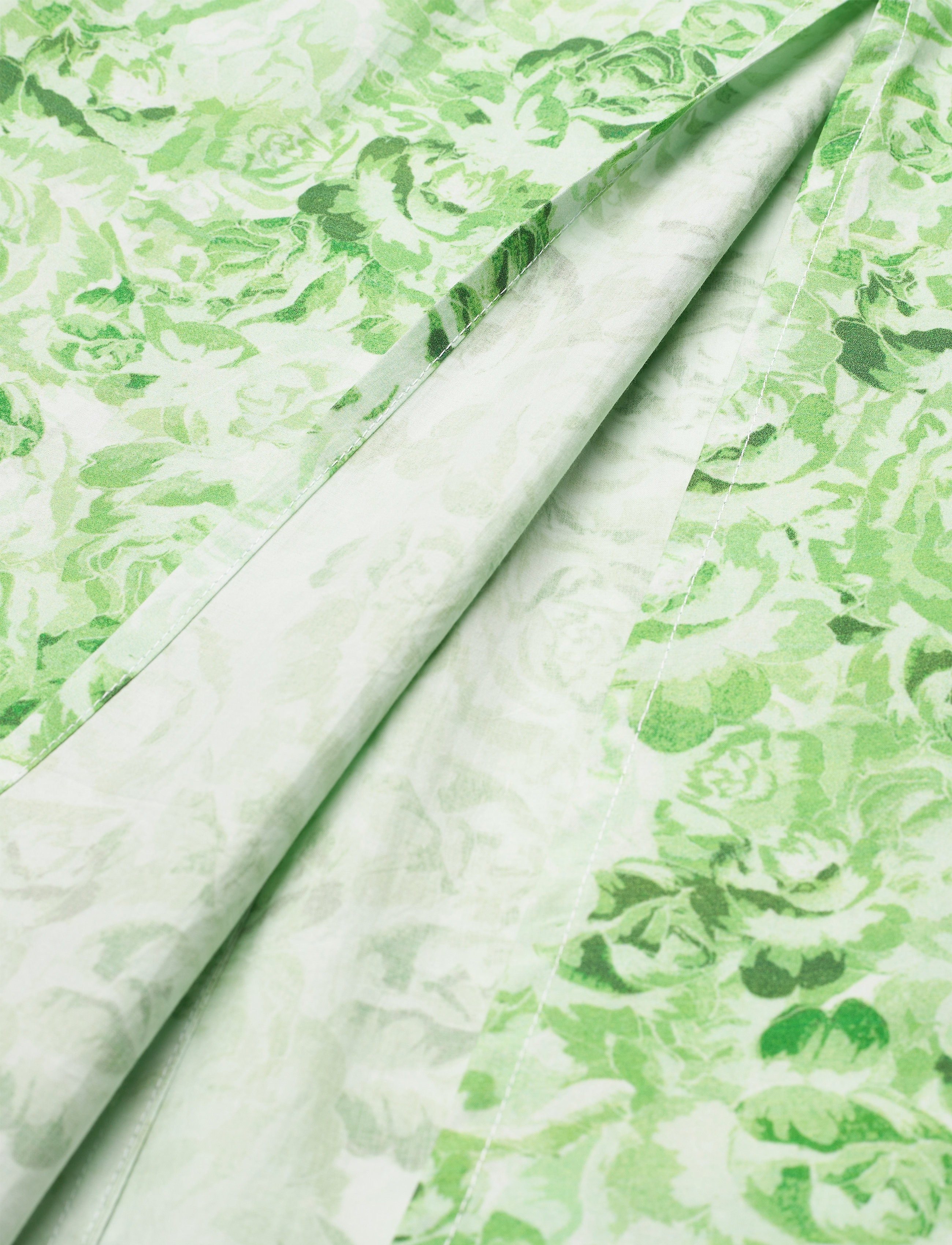Ganni - Printed Cotton Poplin - island green - 4