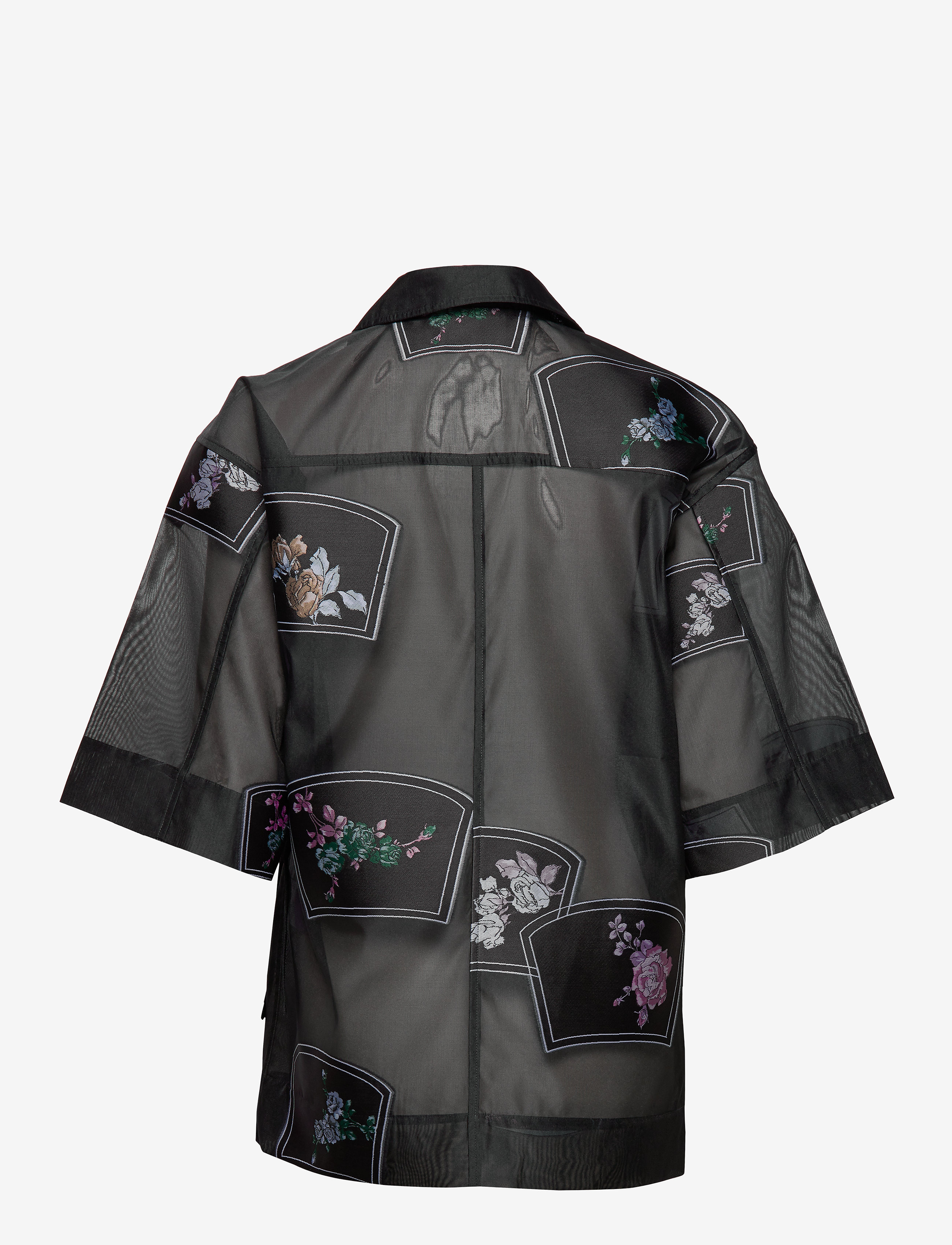 Ganni - Patch Organza - black - 1