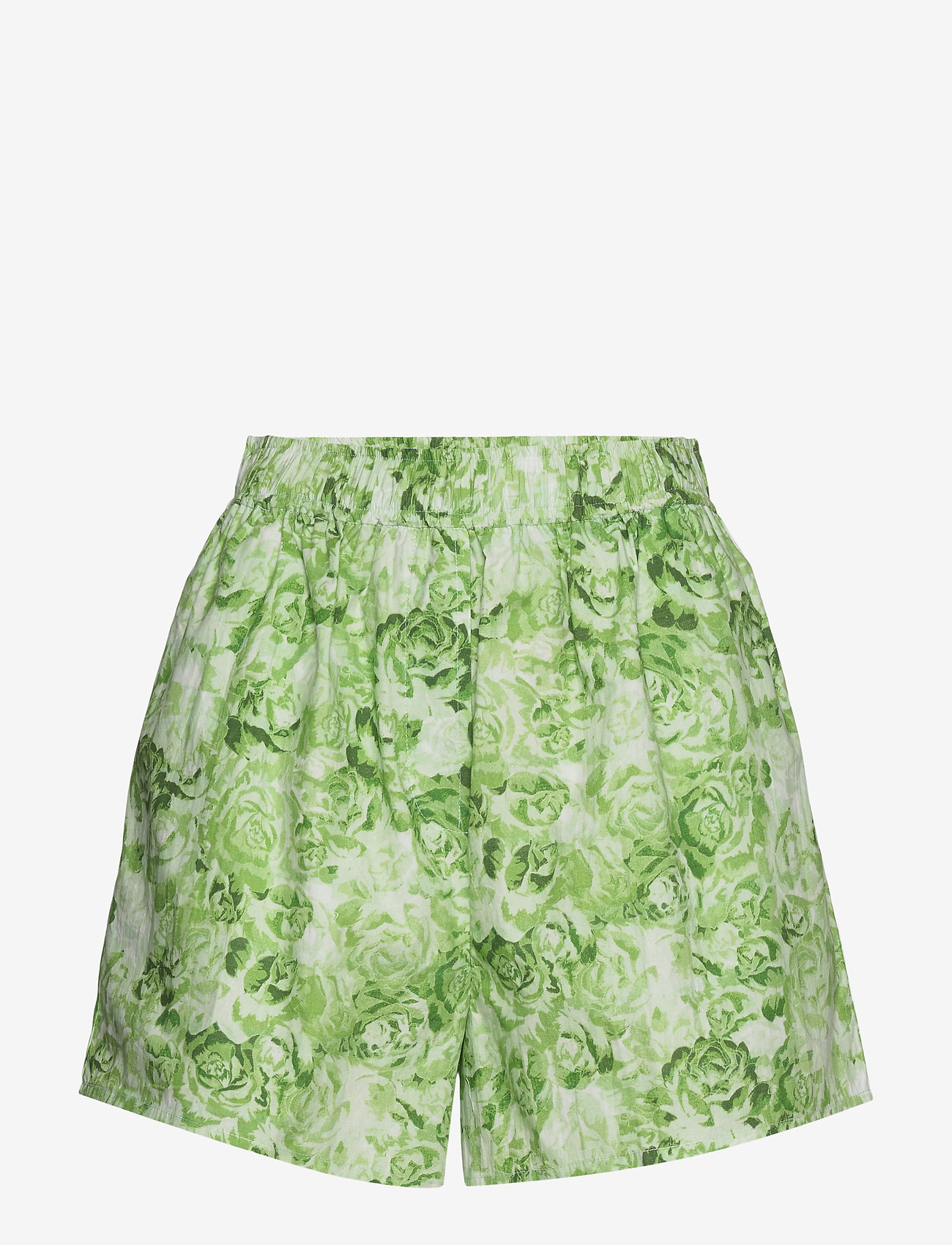 Ganni - Printed Cotton Poplin - island green - 0