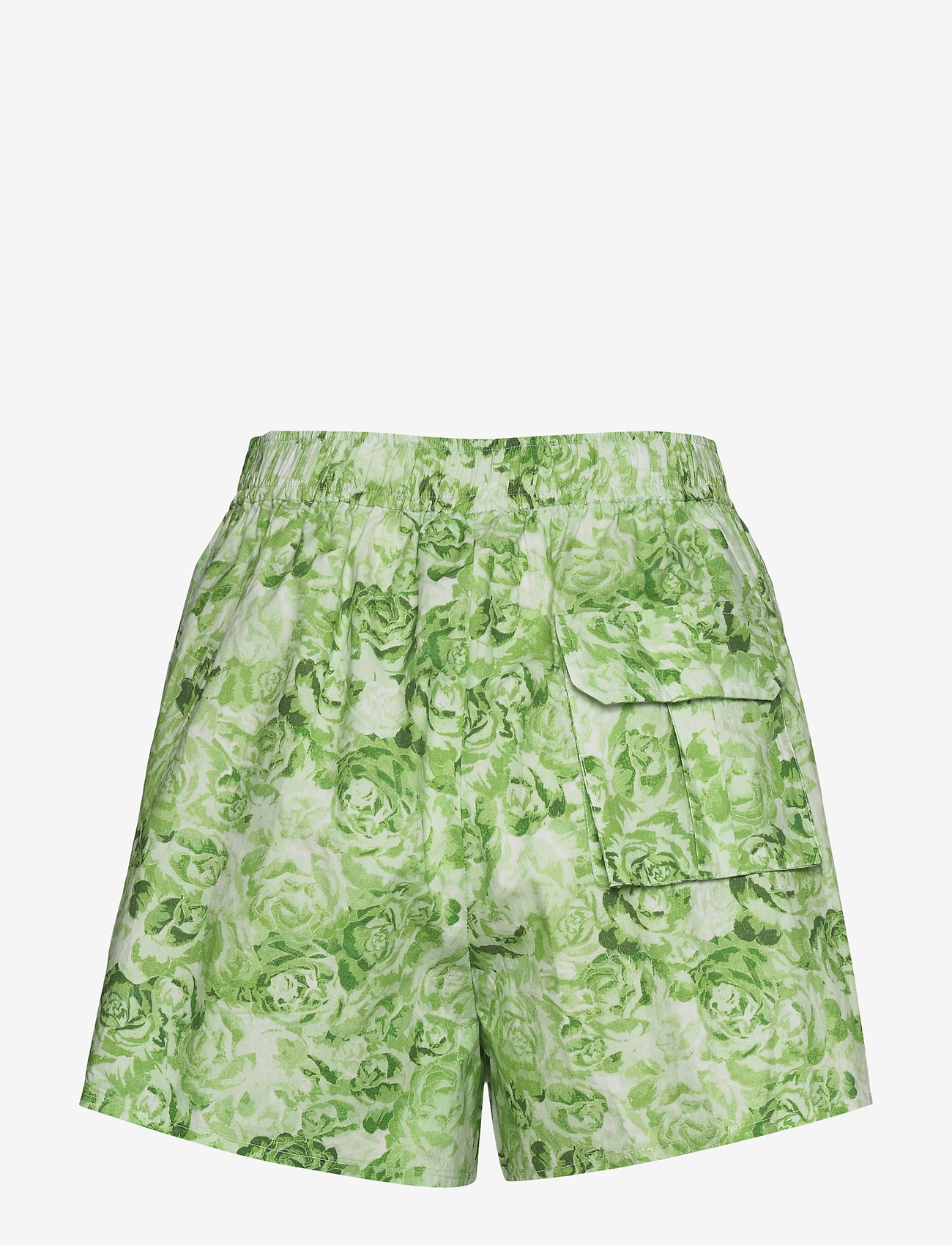 Ganni - Printed Cotton Poplin - island green - 1