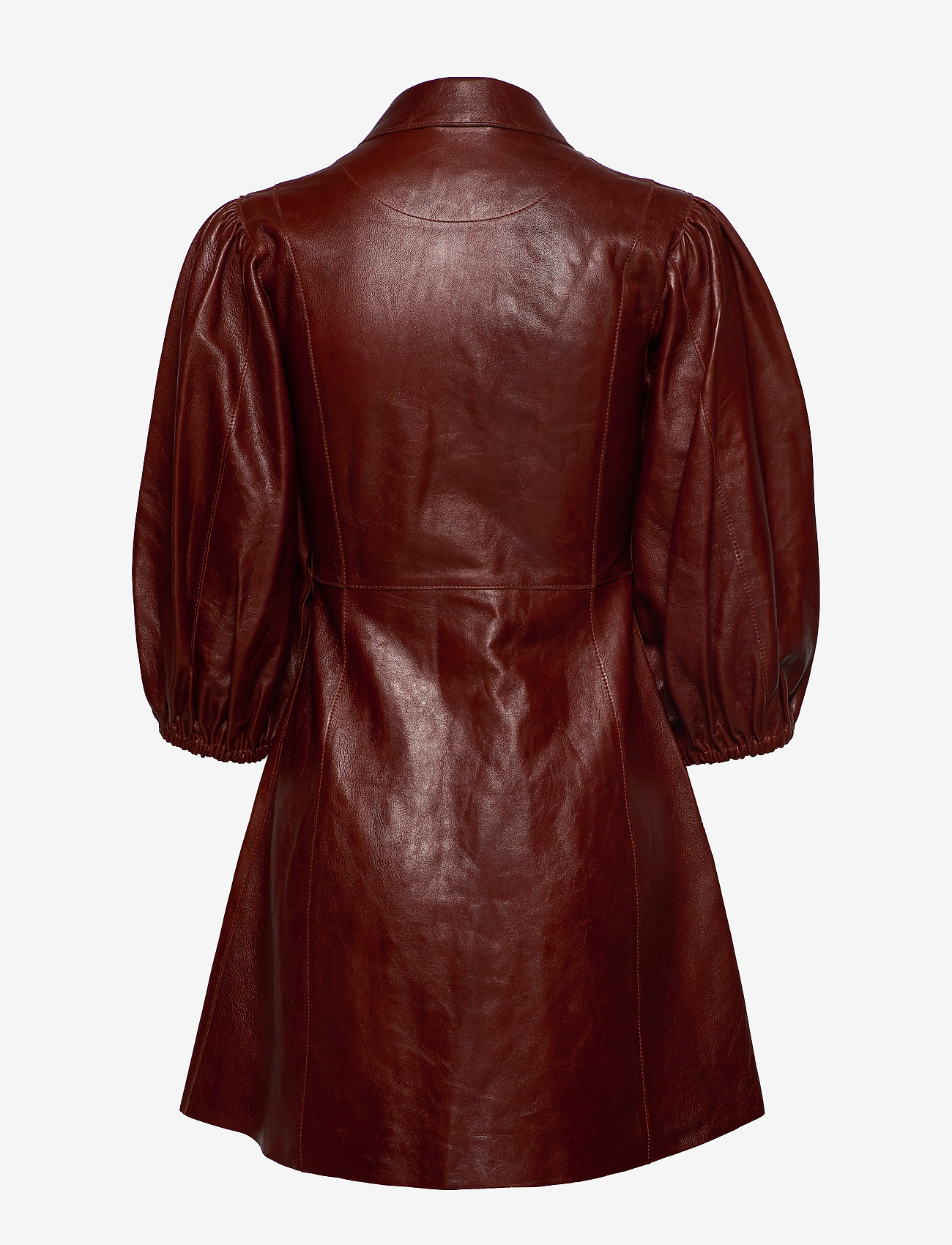 Ganni - Lamb Leather - decadent chocolate - 1