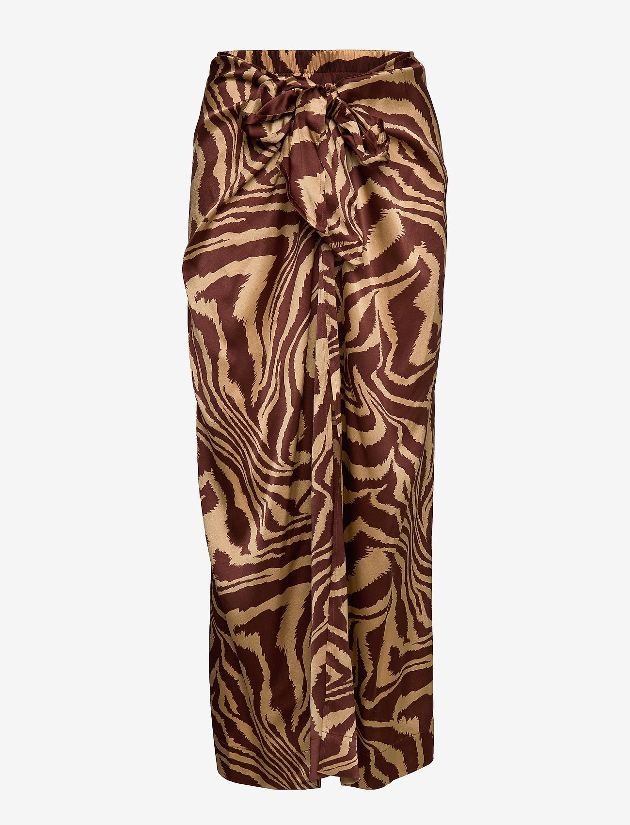 Silk Stretch Satin - TANNIN