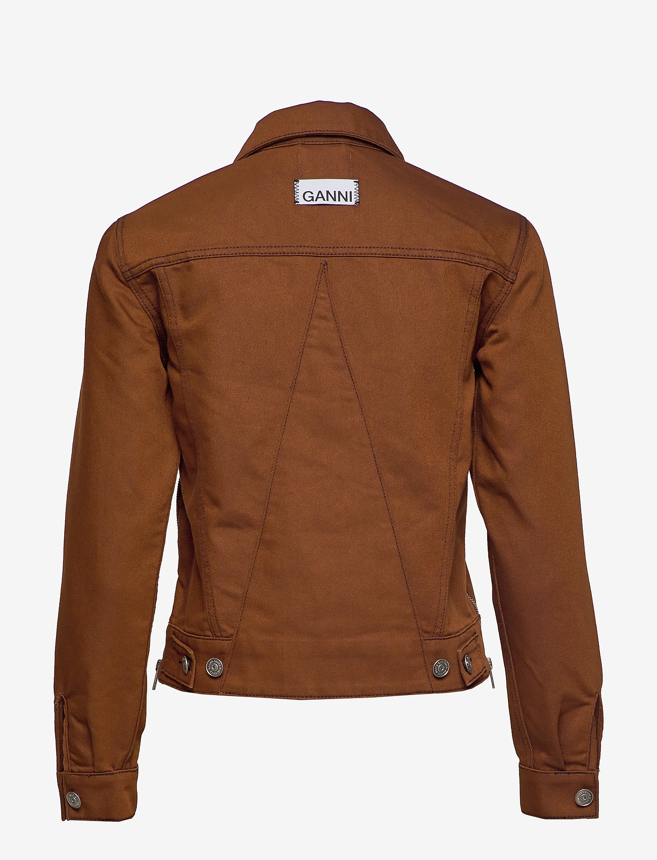 Ganni - Mixed Denim - caramel café - 1