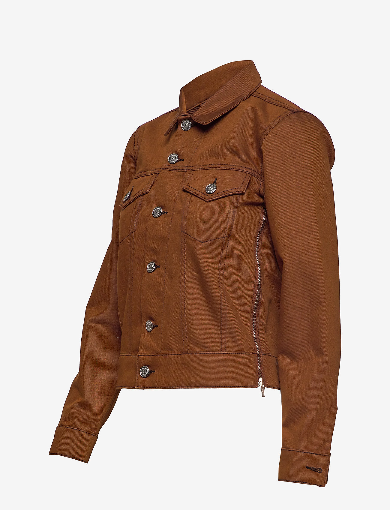 Ganni - Mixed Denim - caramel café - 3