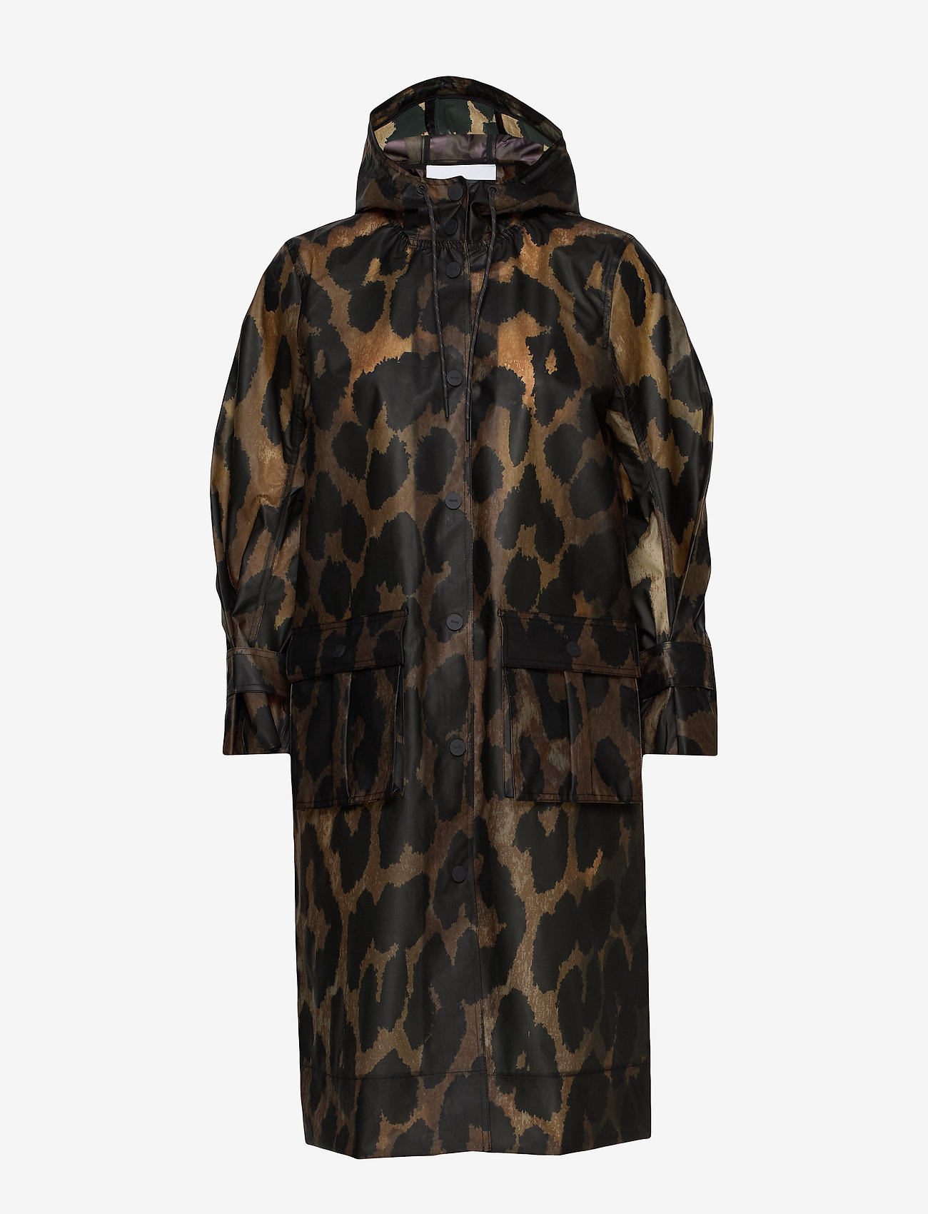 Ganni - Thermoshell - maxi leopard - 2
