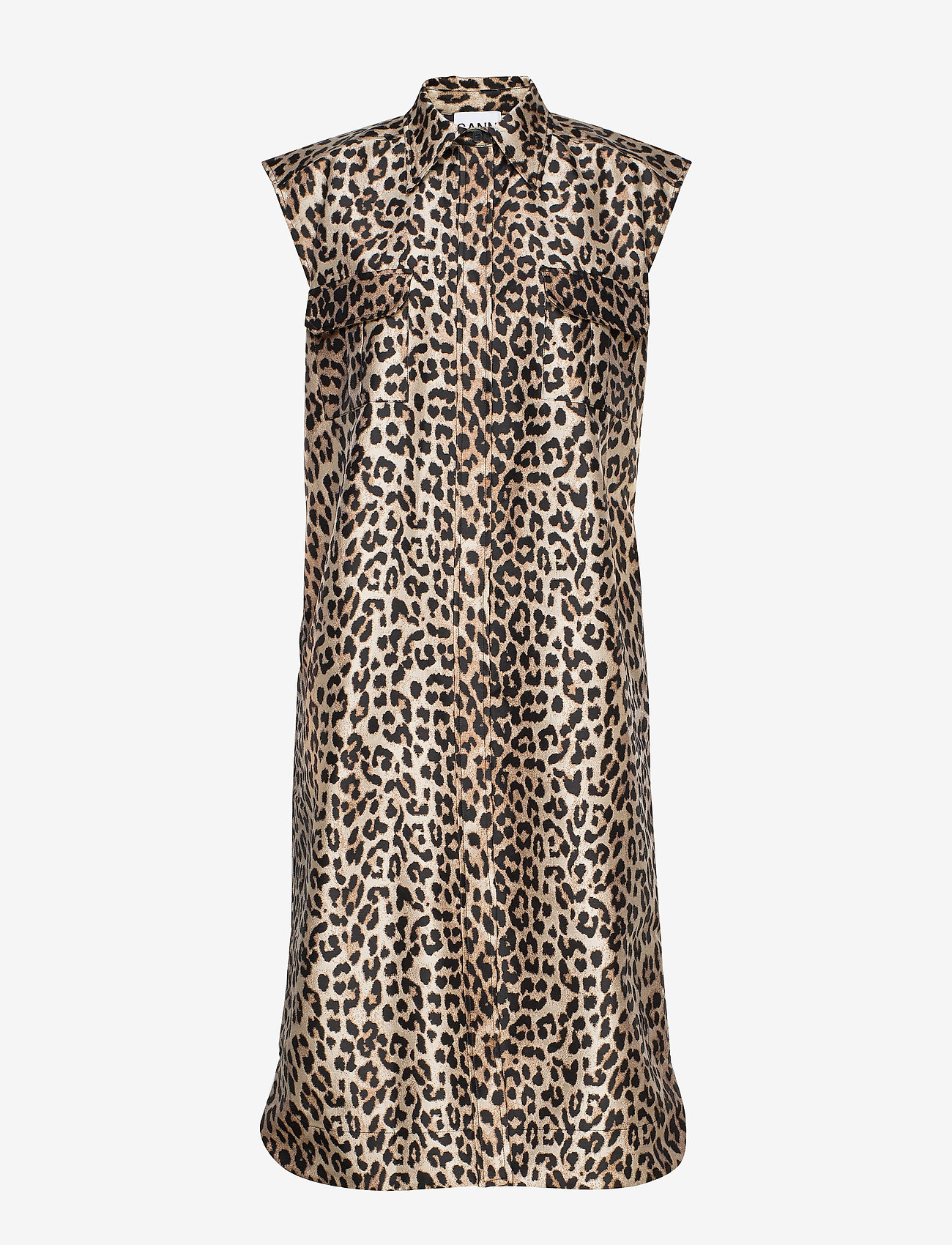 Ganni - Crispy Jacquard - phantom - 0