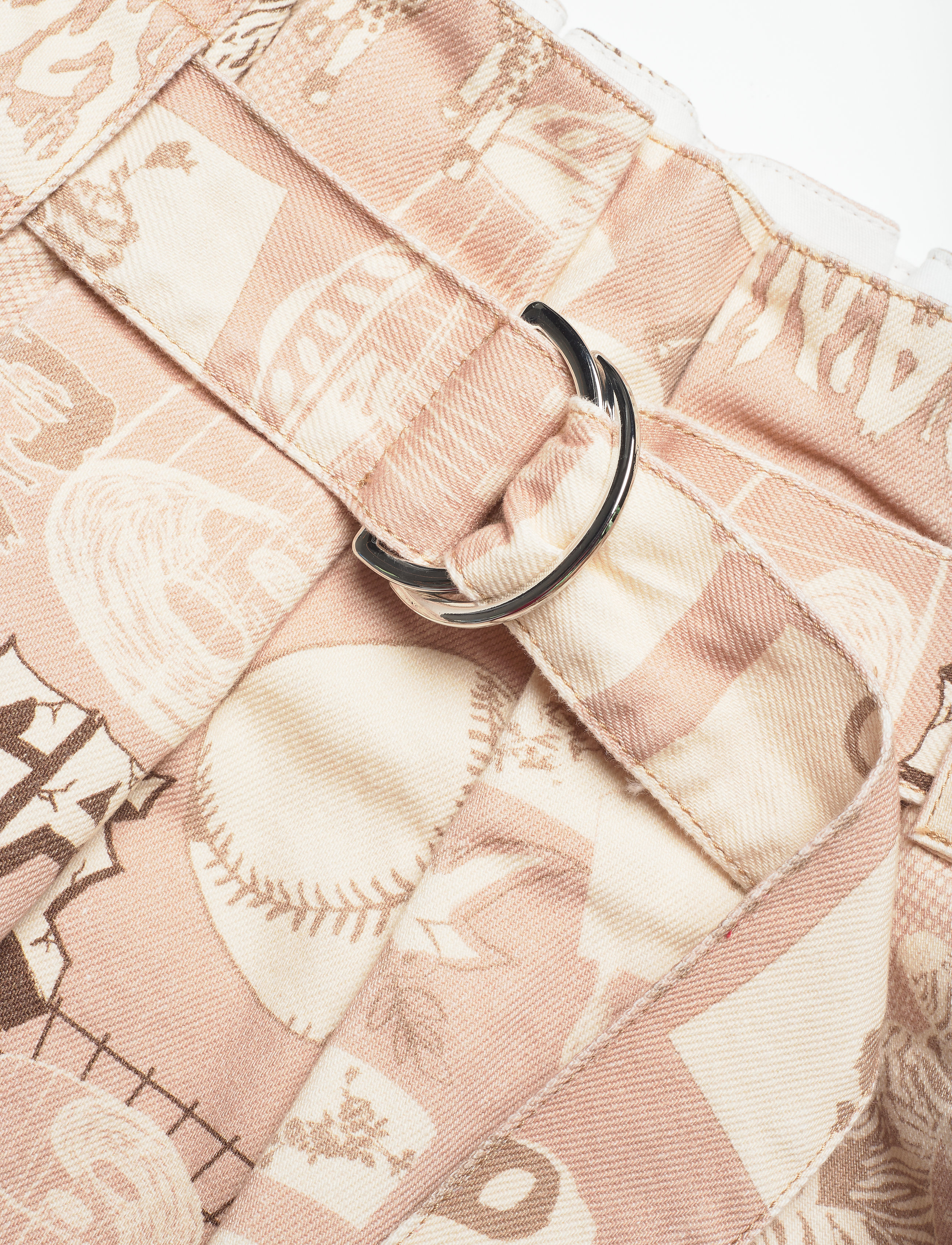 Ganni - Printed Denim - tannin - 3