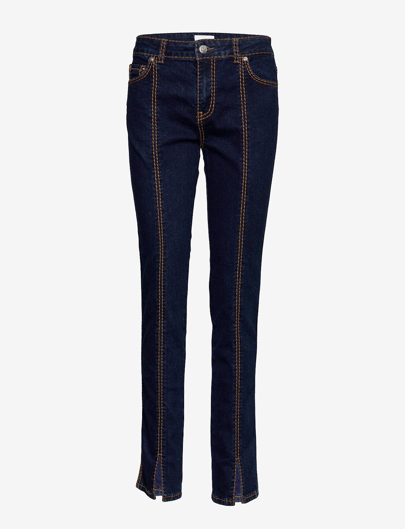 Ganni - Light Stretch Denim - dark indigo - 0