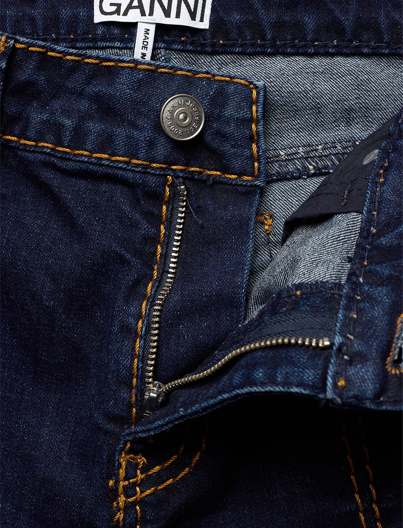 Ganni - Light Stretch Denim - dark indigo - 3