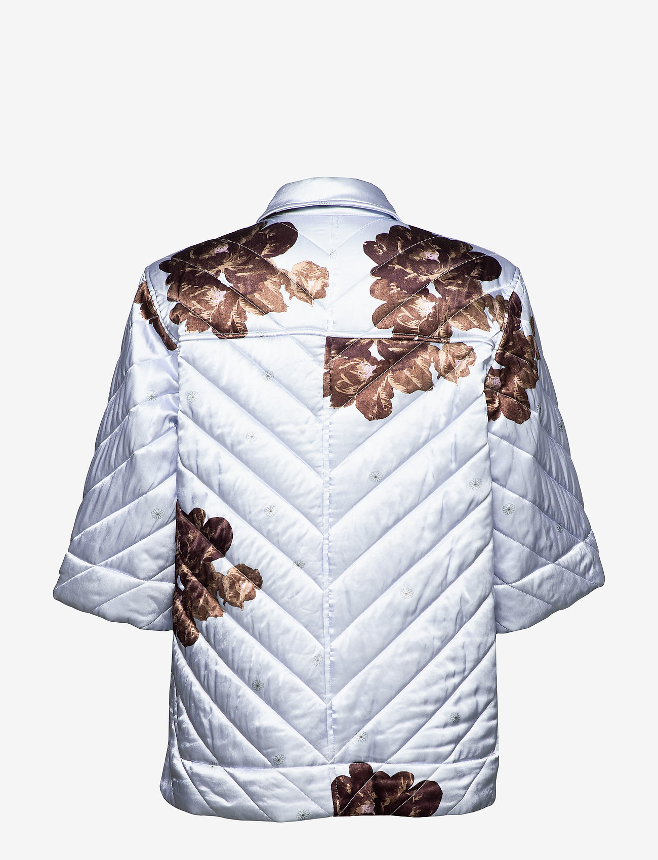 Ganni - Heavy Satin - heather - 1