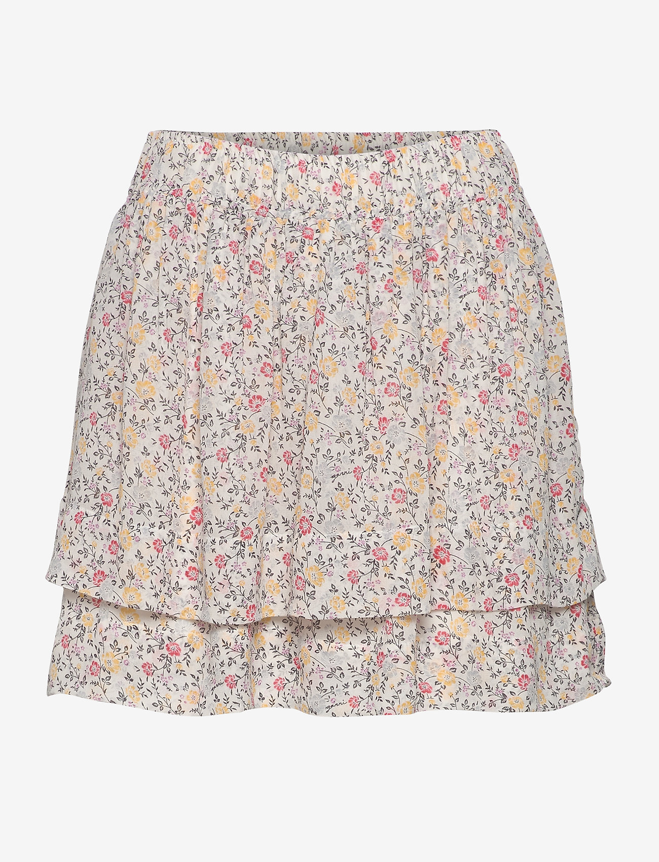 Ganni - Printed Georgette - egret - 0