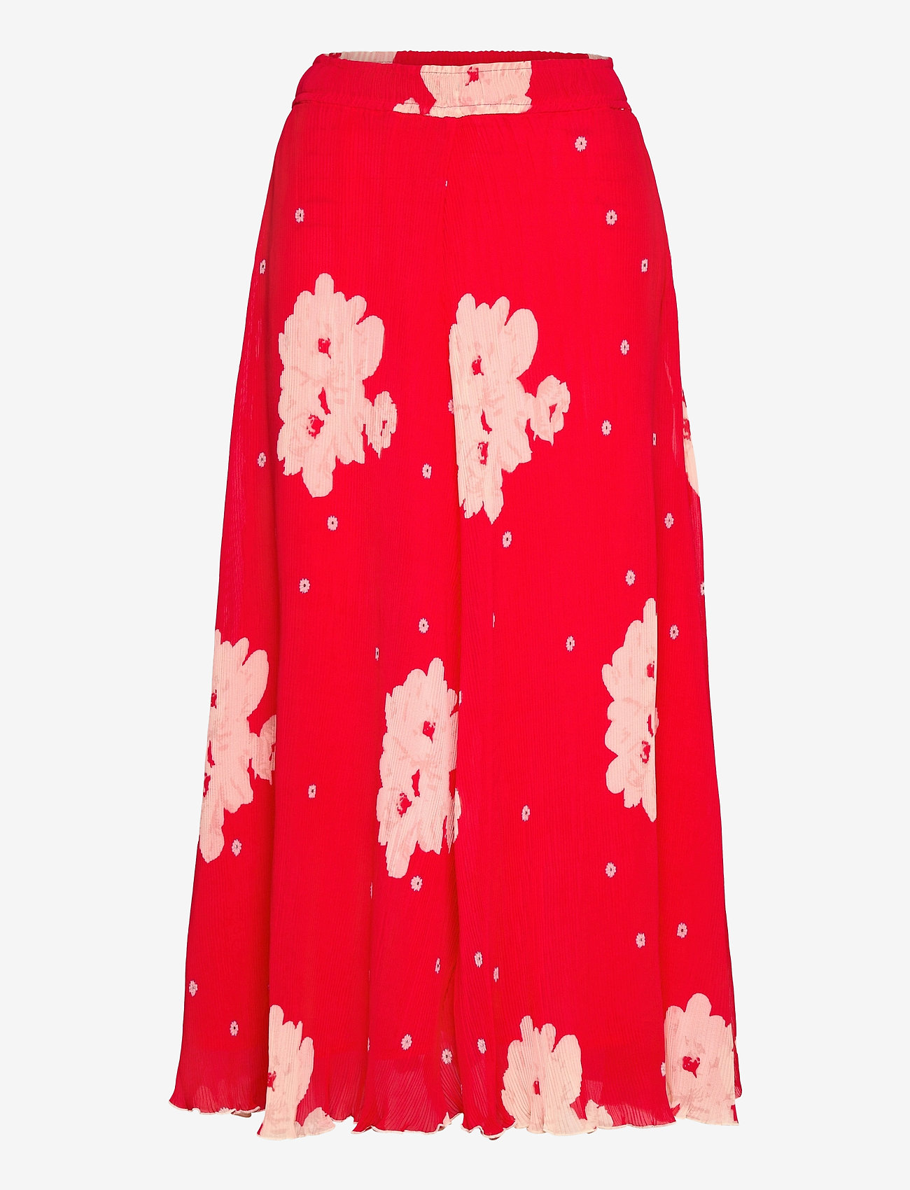 Ganni - Pleated Georgette - lollipop - 0