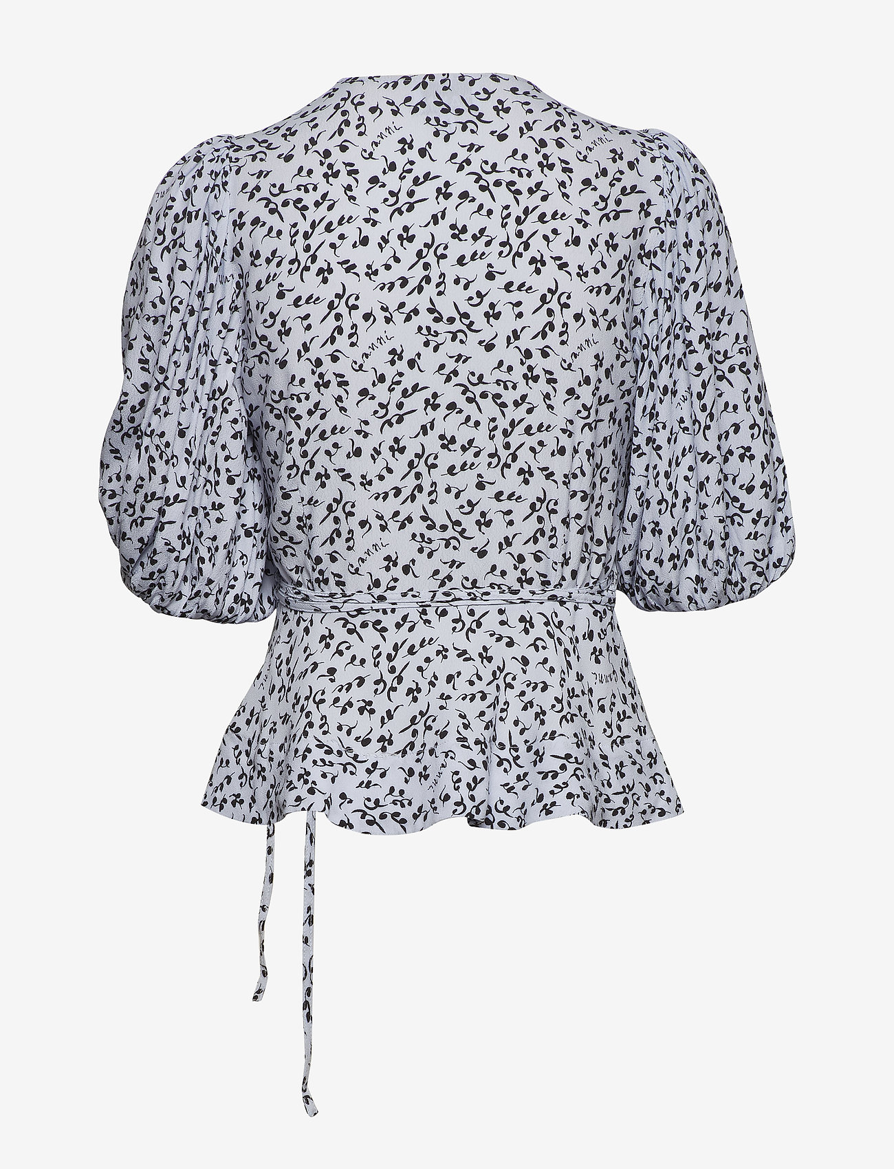 Ganni - Printed Crepe - heather - 1