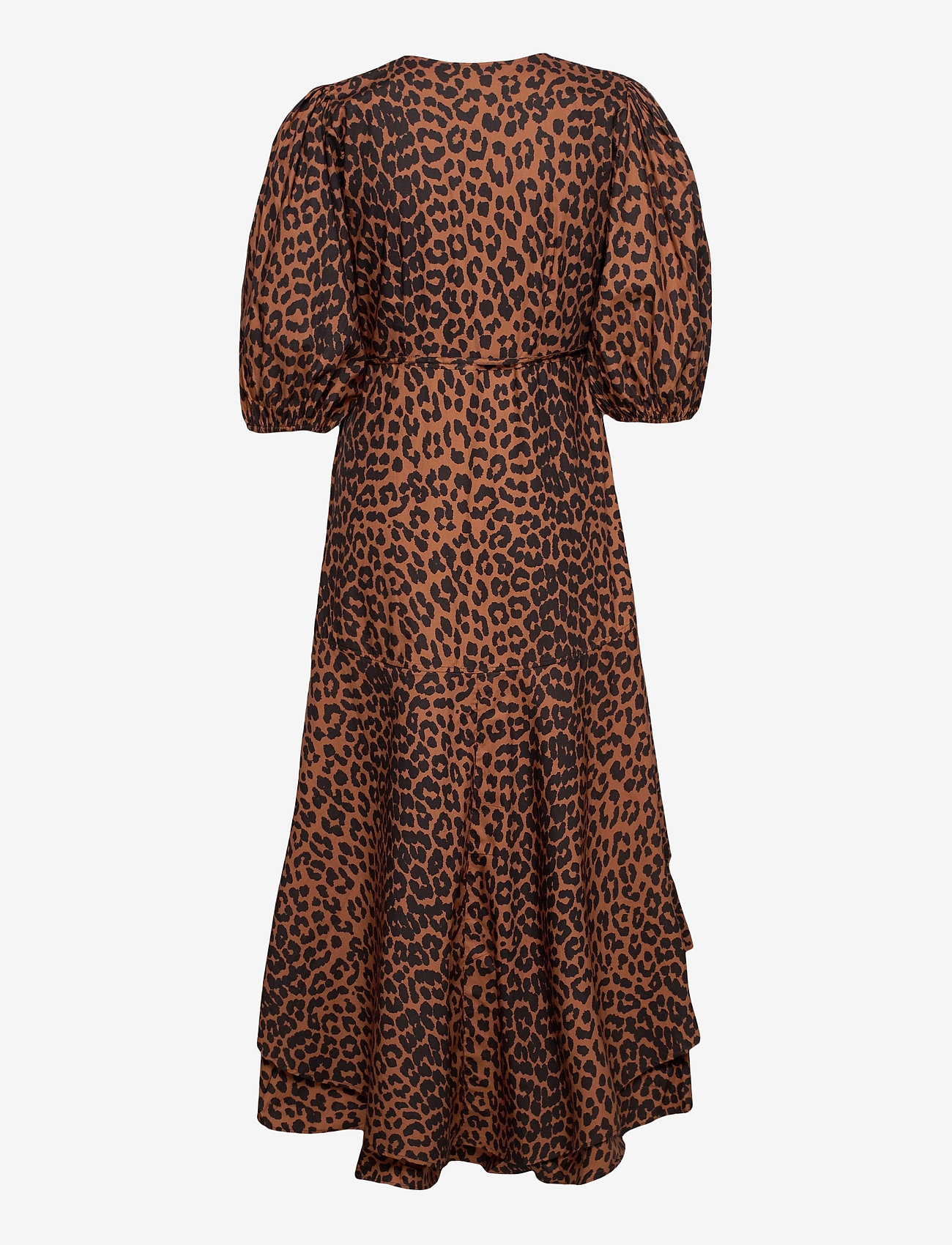 Ganni - Printed Cotton Poplin - toffee - 1