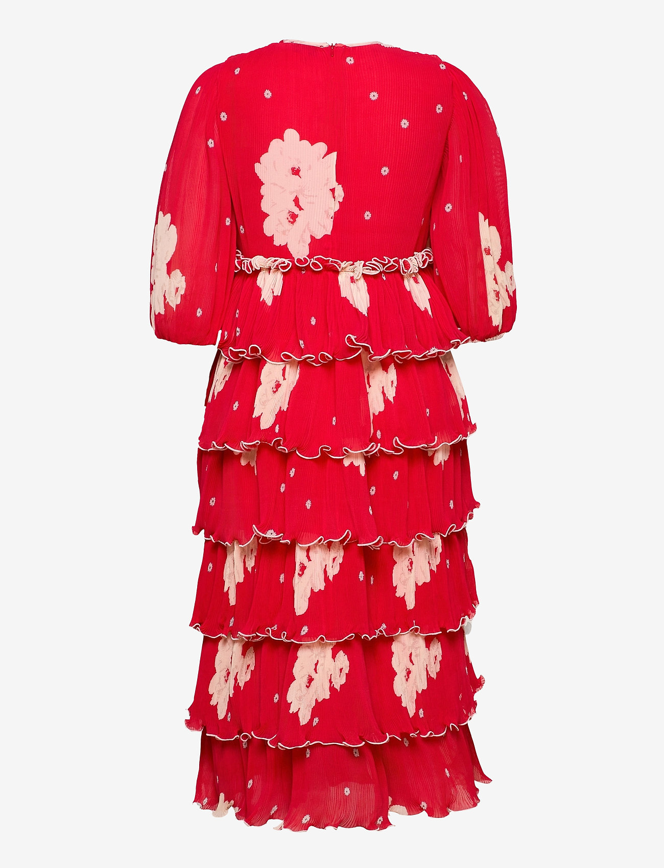 Ganni - Pleated Georgette - lollipop - 1