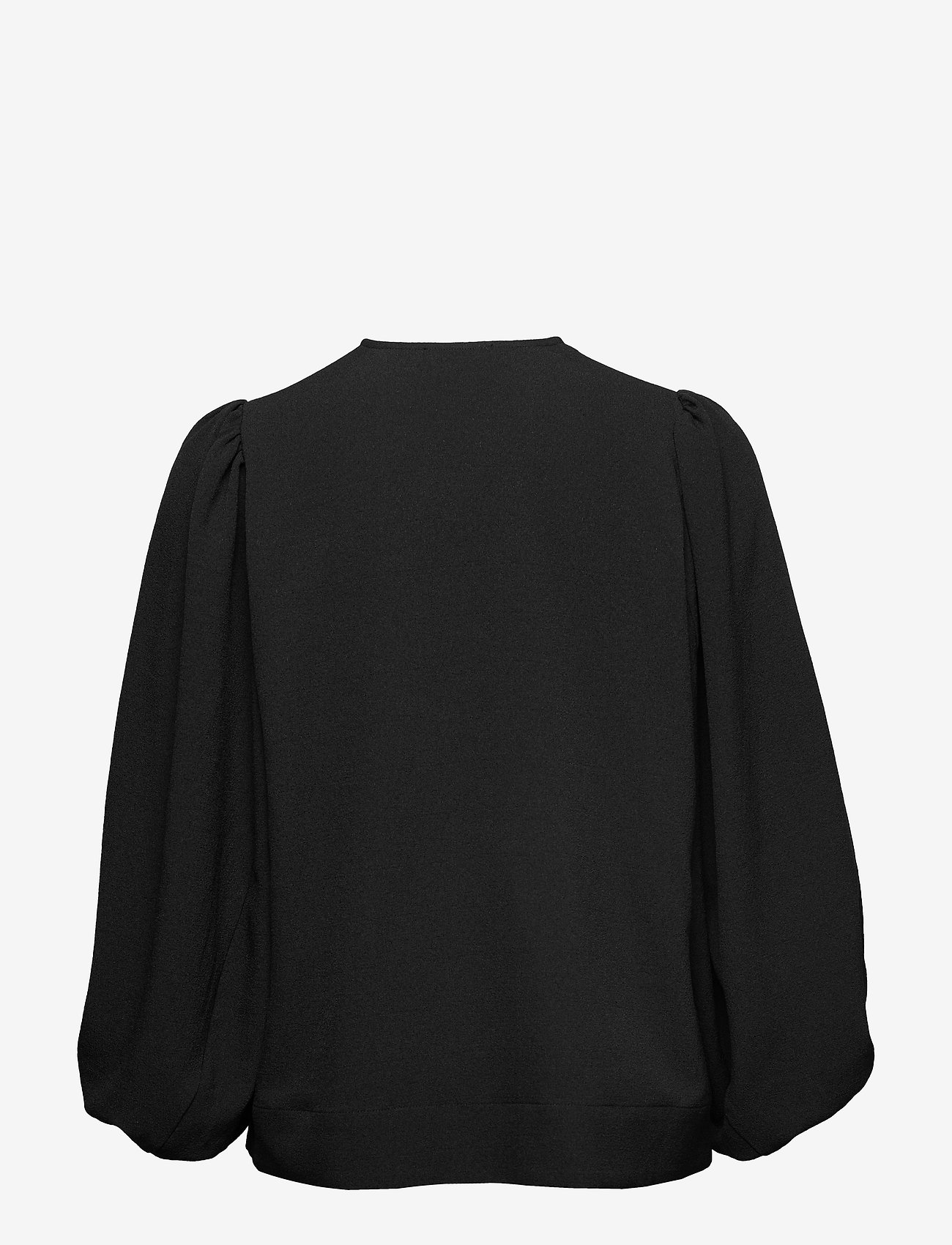Ganni - Heavy Crepe - black - 1