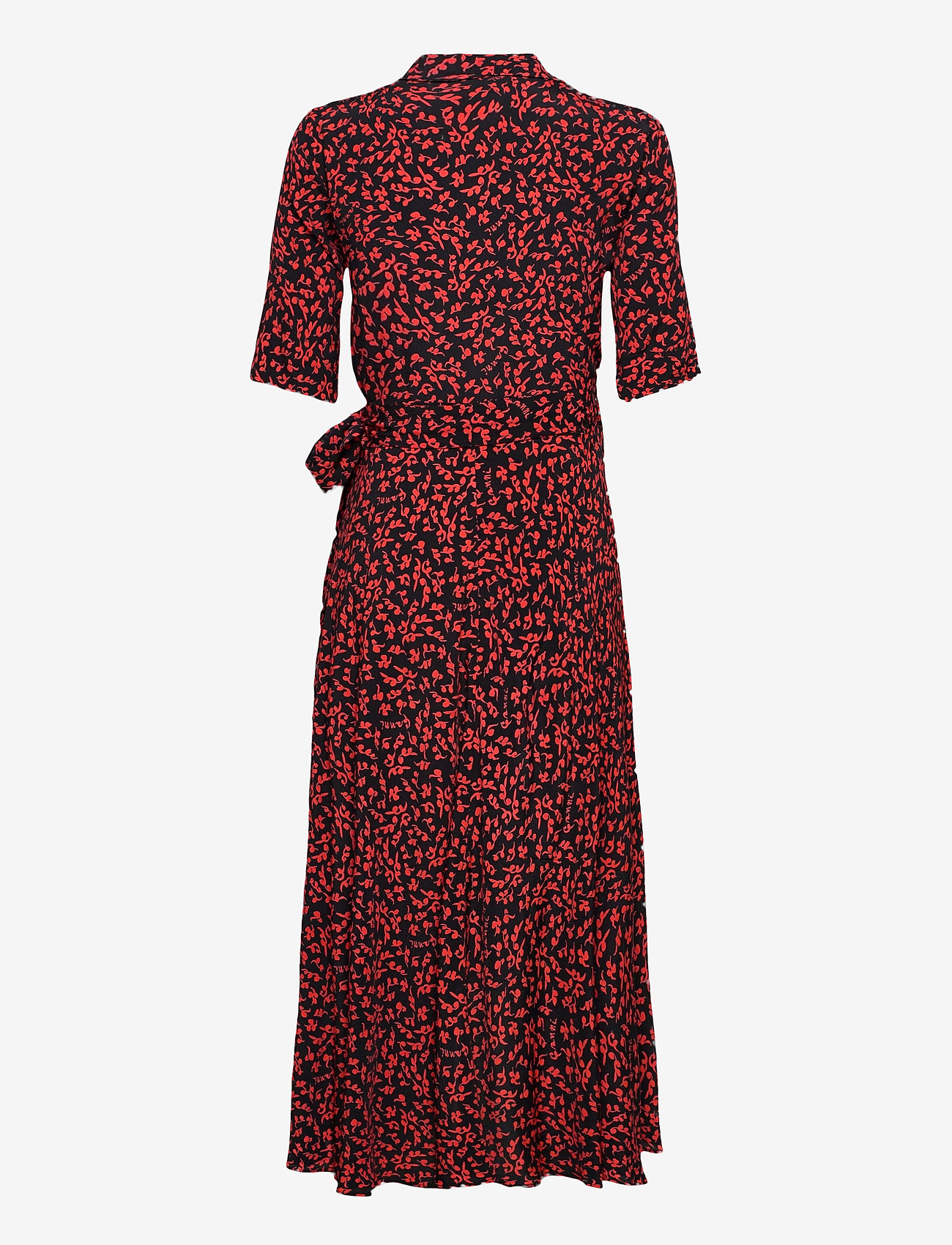Ganni - Printed Crepe - black - 1