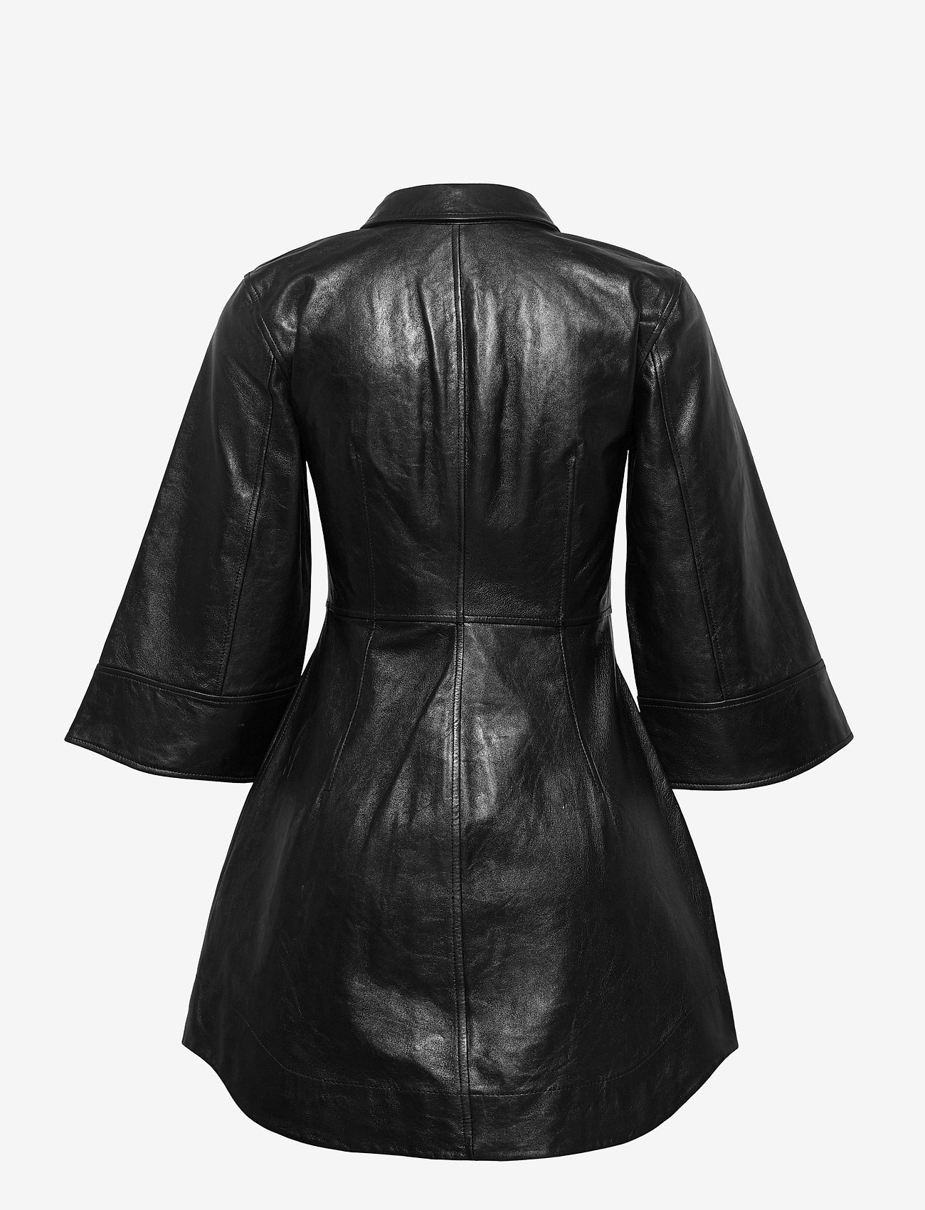 Ganni - Lamb Leather - black - 1