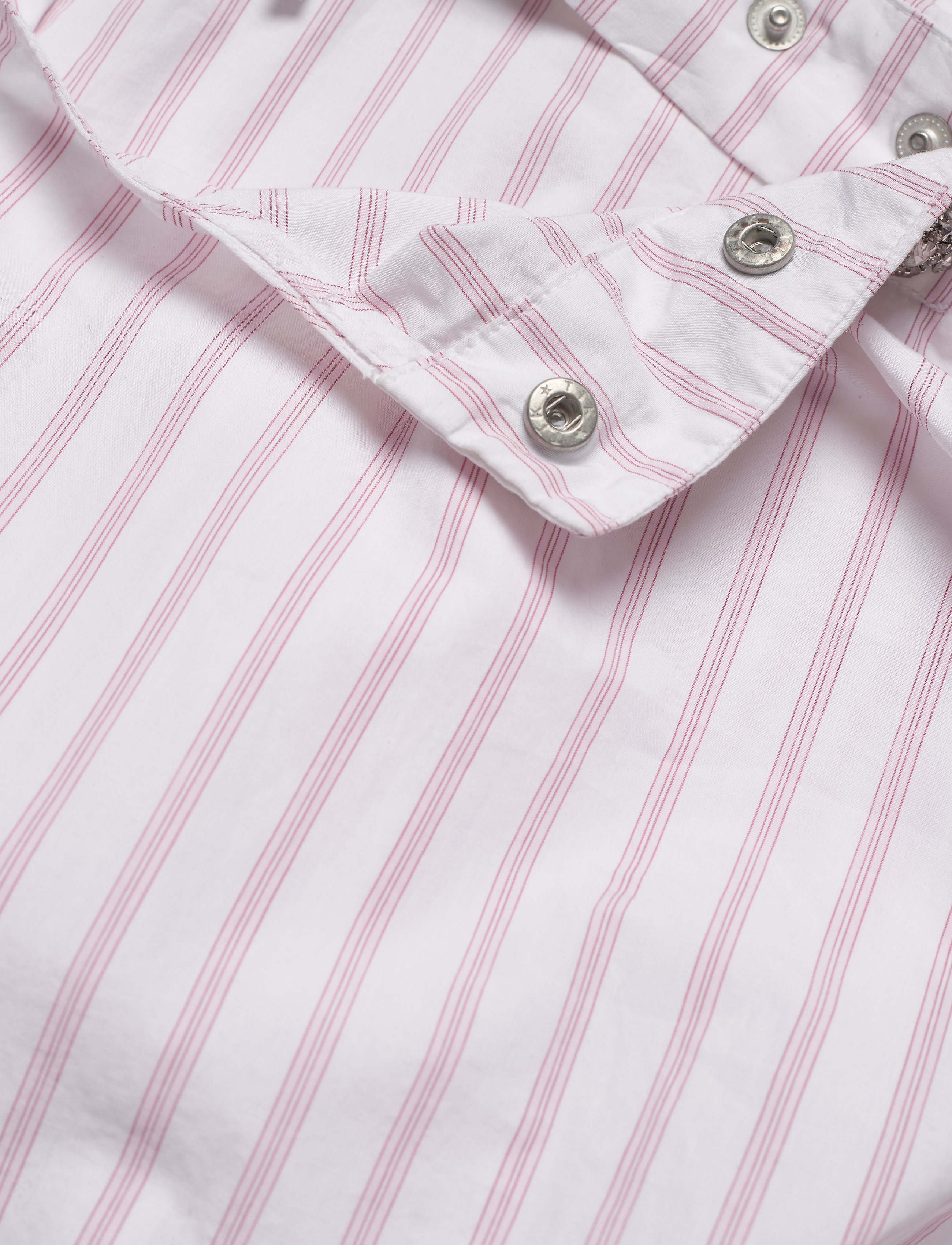 Ganni - Stripe Cotton - cherry blossom - 3