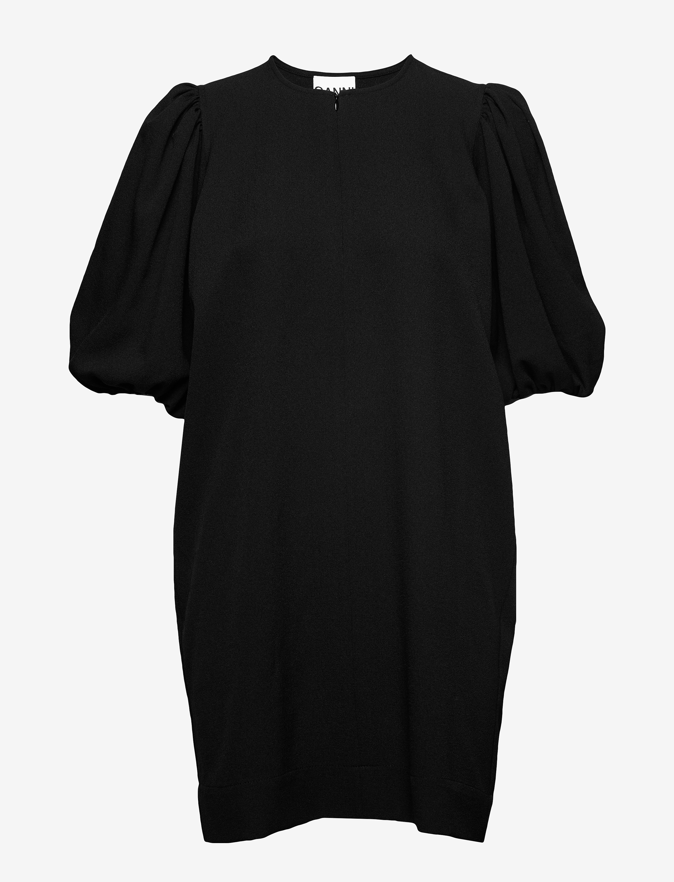 Ganni - Heavy Crepe - black - 0