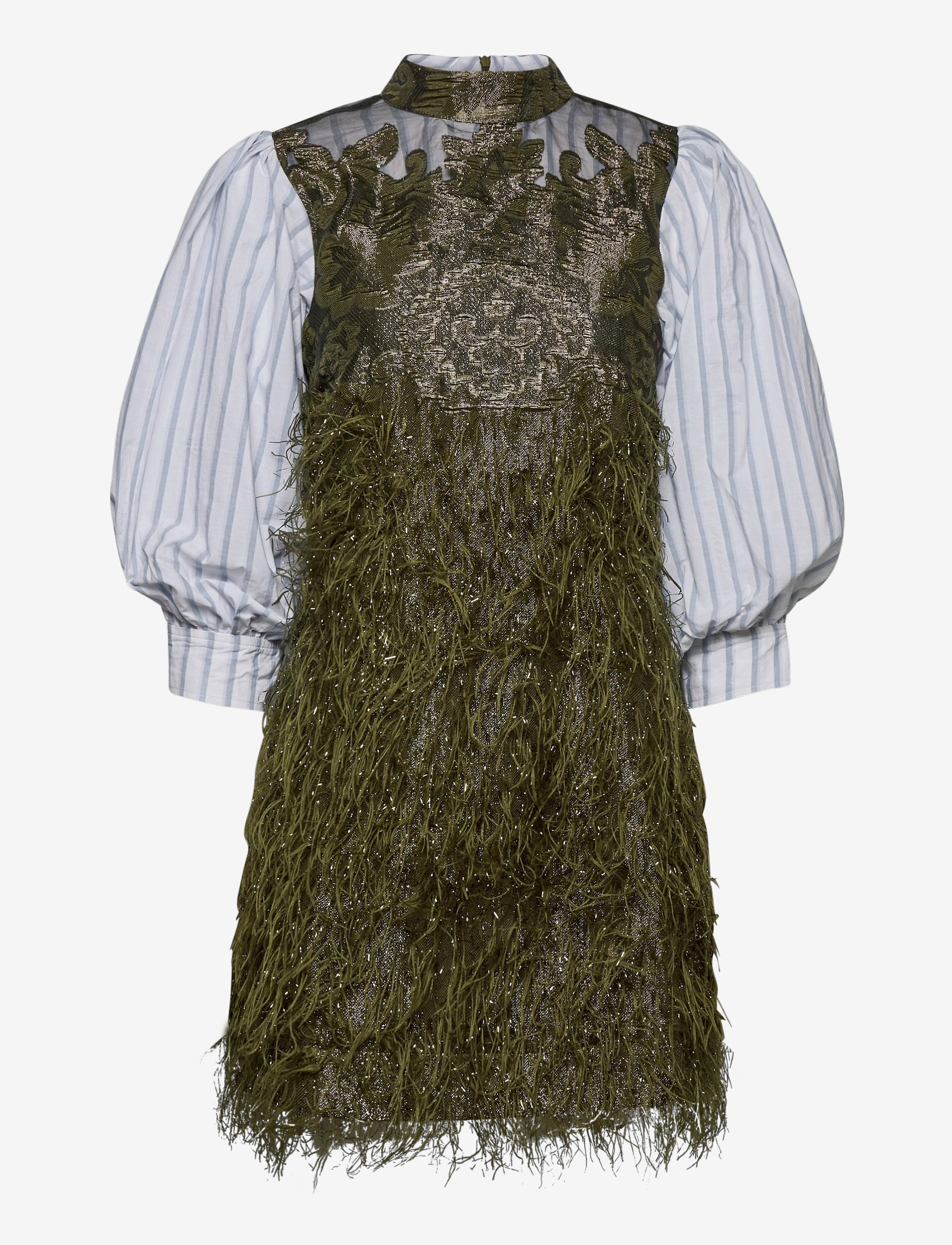 Ganni - Feathery Cotton - kalamata - 0