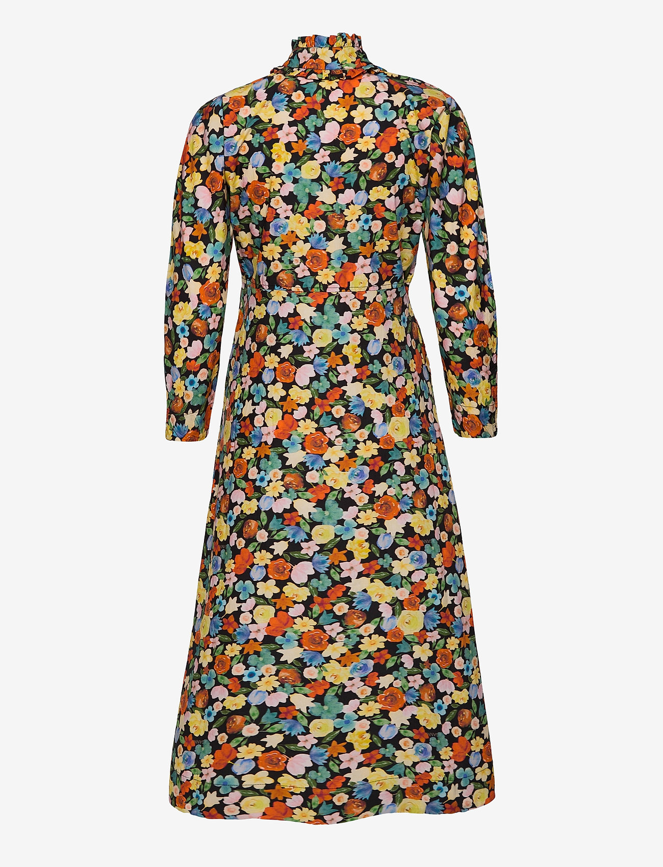 Ganni - Printed Cotton Poplin - multicolour - 1