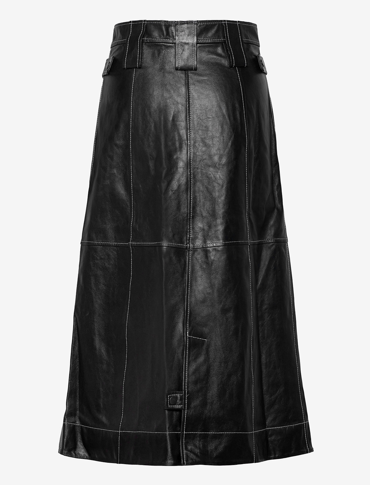 Ganni - Lamb Leather - black - 1