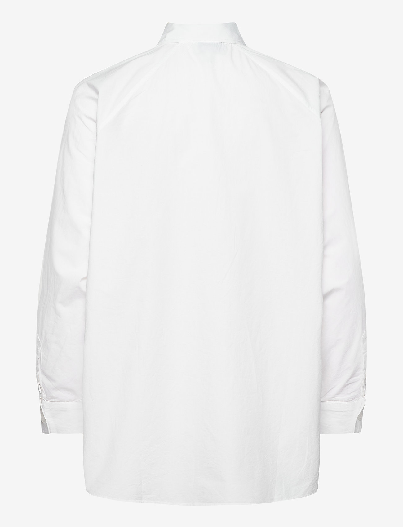 Ganni - Long Shirt - bright white - 1