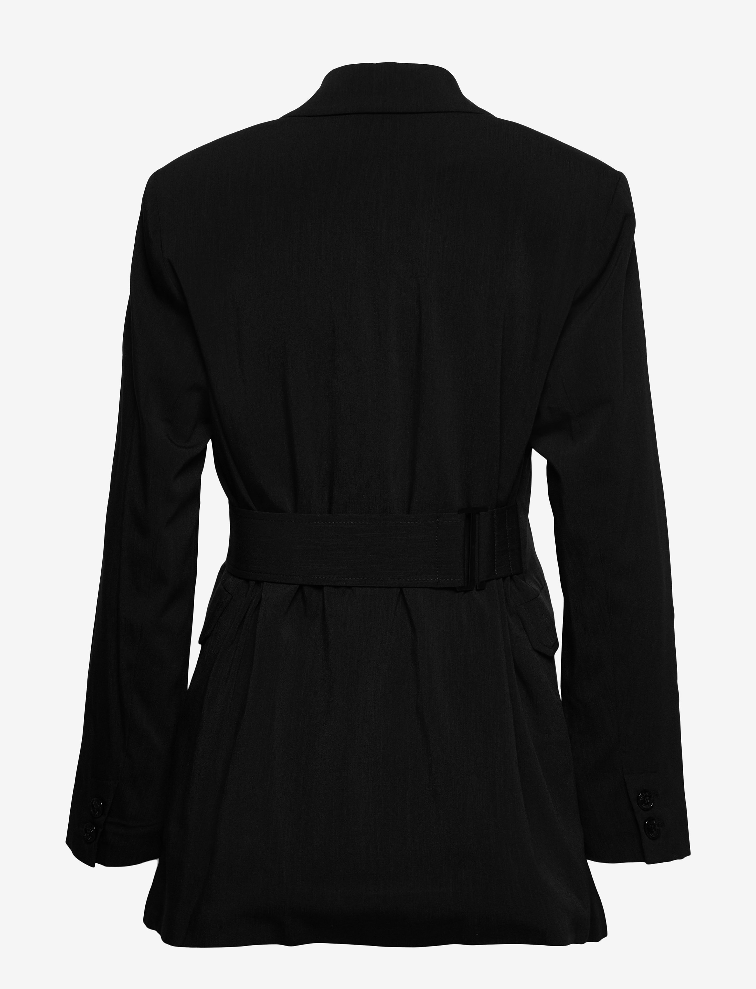Ganni - Melange Suiting - black - 1