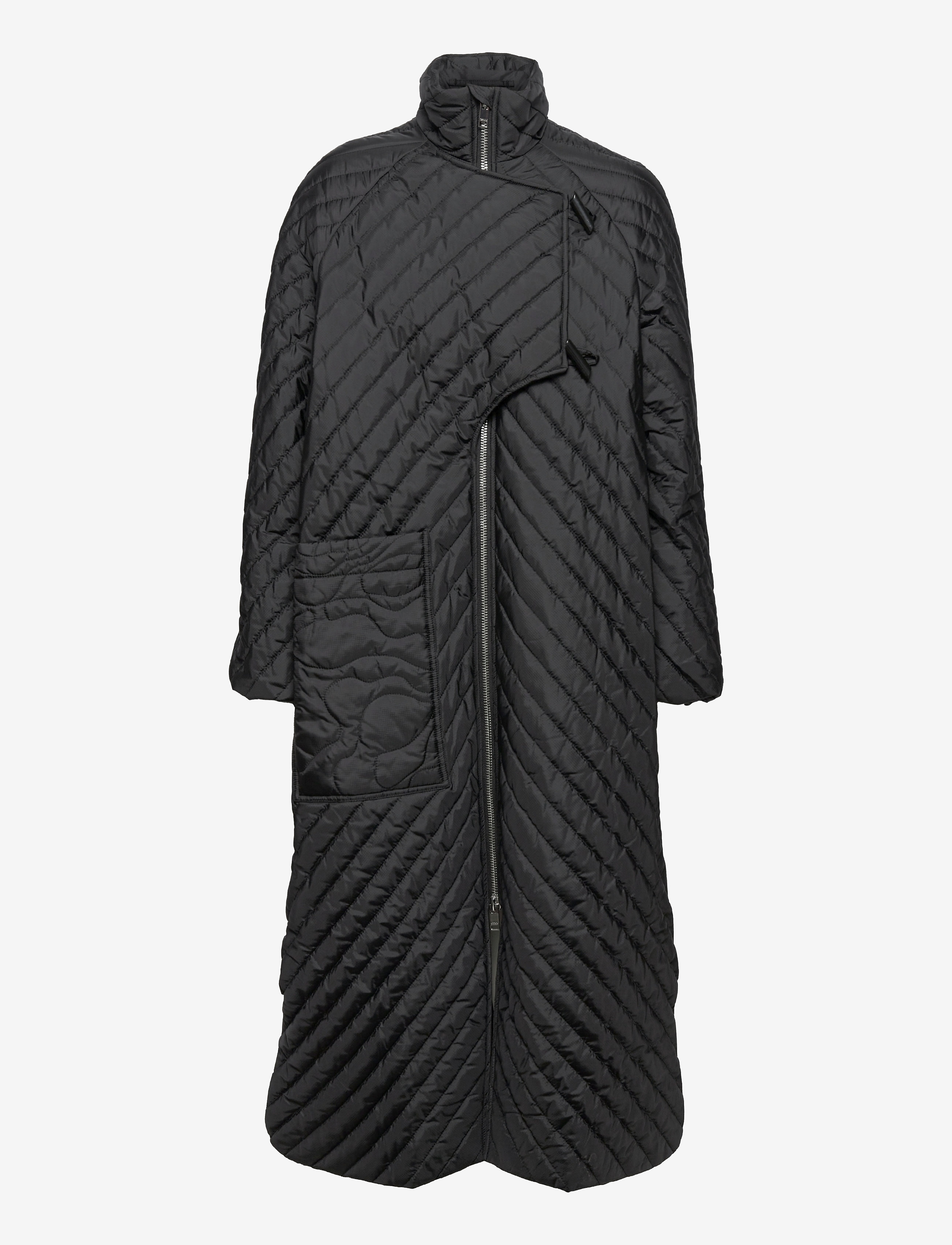 Ganni - Recycled Ripstop Quilt - black - 0