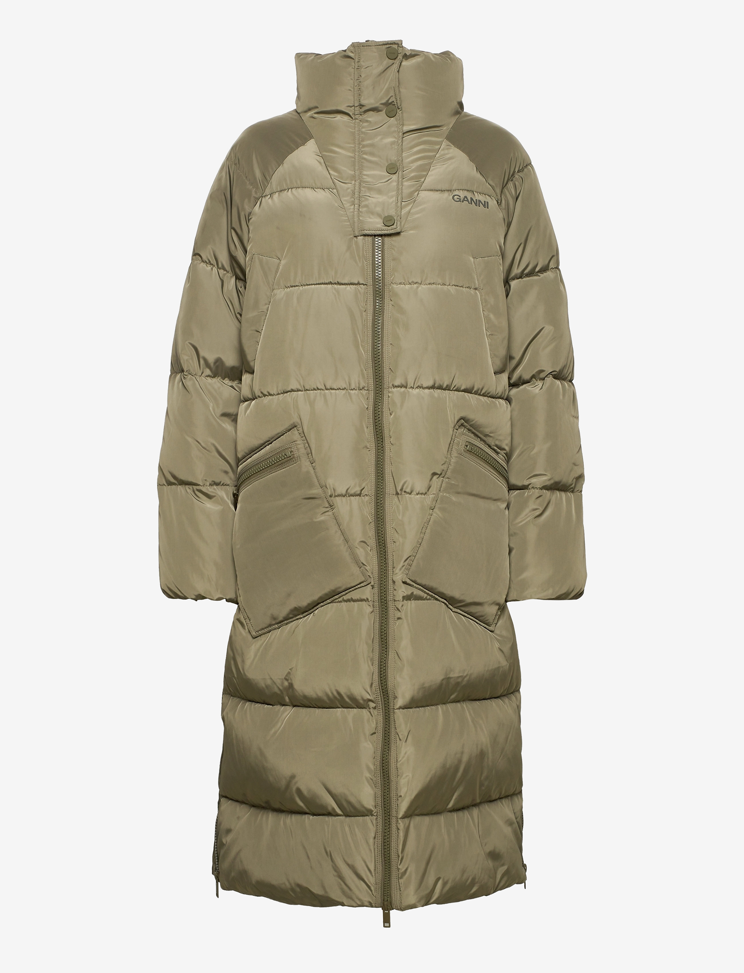Ganni - Tech Puffer - kalamata - 0