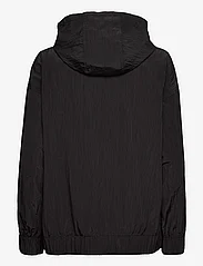 Ganni - Software Light Tech Zip Hoodie - sweatshirts & hættetrøjer - black - 1