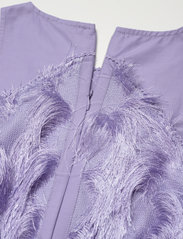 Ganni - Fringe Mesh Top - blouses zonder mouwen - persian violet - 3
